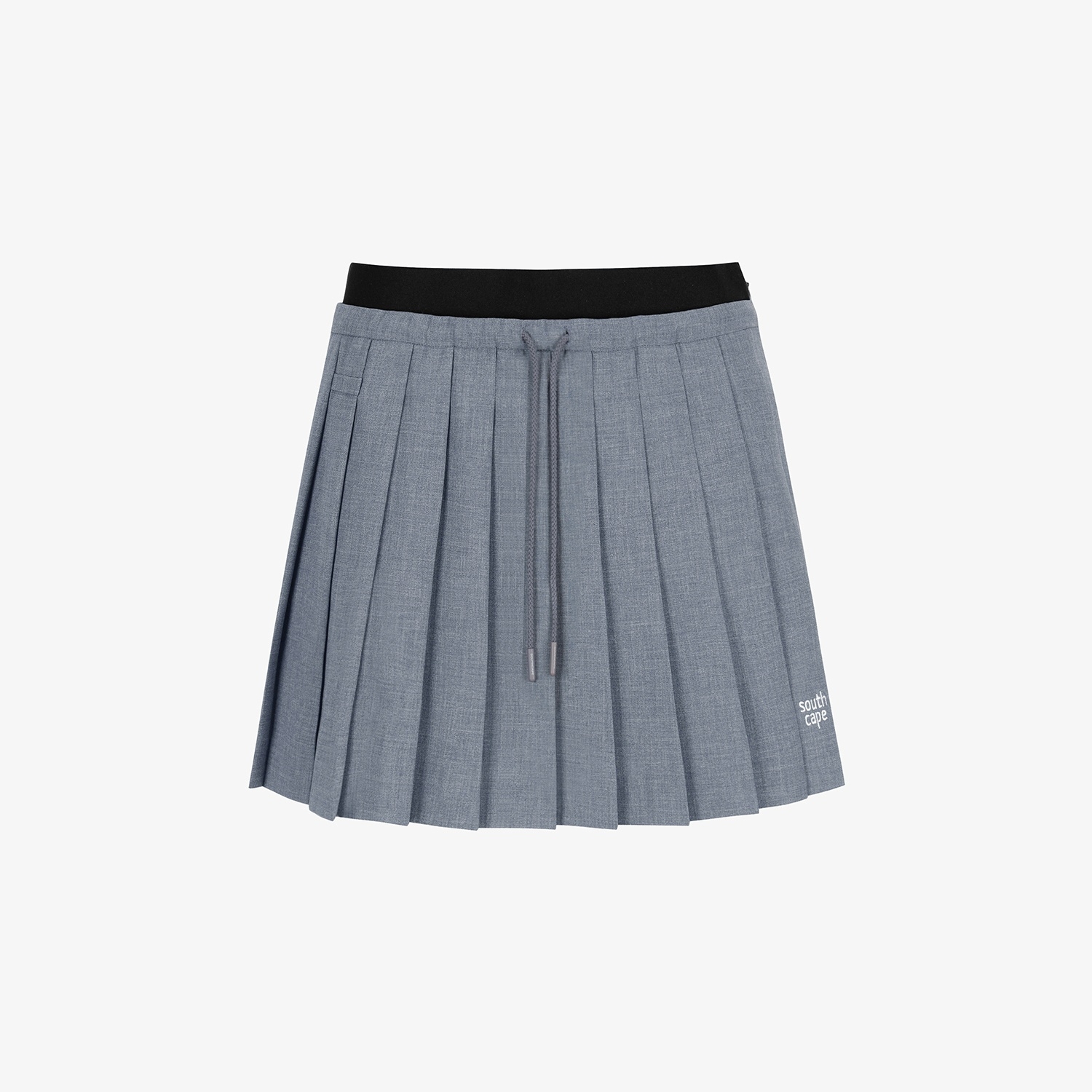 Chân váy golf nữ xếp ly màu xám Southcape — ảnh 2