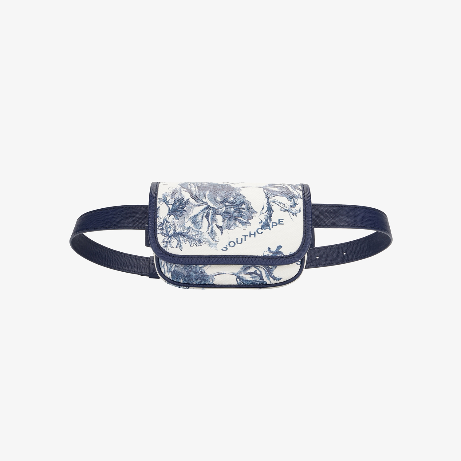 Túi golf nữ cỡ nhỏ hoạ tiết hoa màu xanh navy — ảnh 3