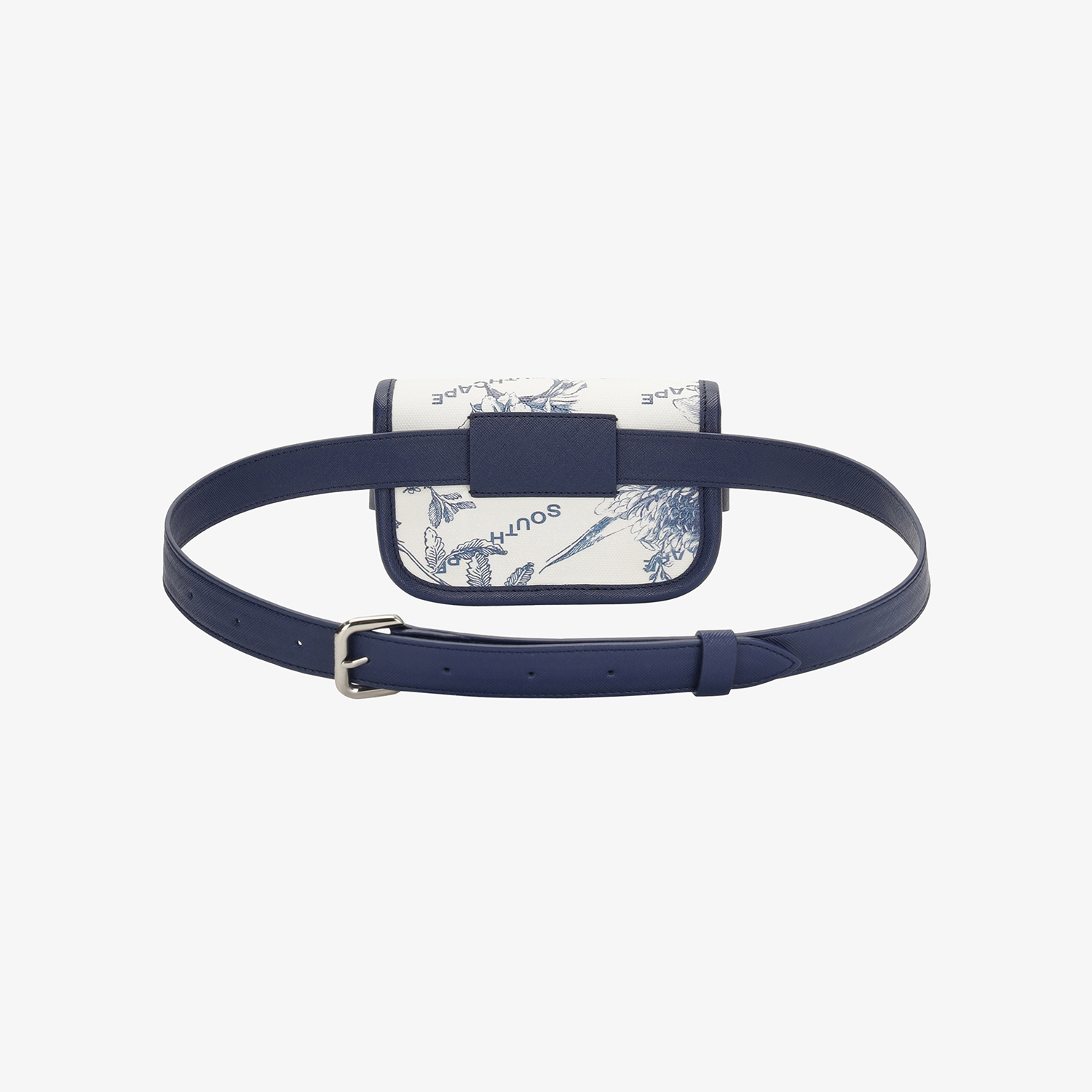 Túi golf nữ cỡ nhỏ hoạ tiết hoa màu xanh navy — ảnh 4