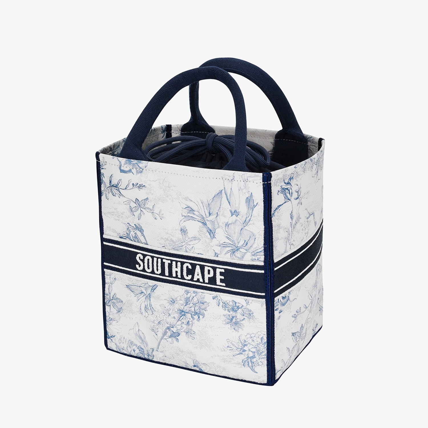 Túi golf nữ họa tiết hoa xanh navy Southcape — ảnh 3