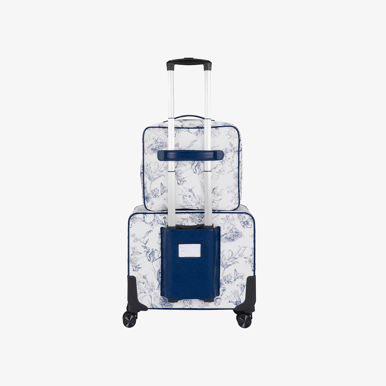 Túi golf nữ họa tiết hoa màu xanh navy — ảnh 3