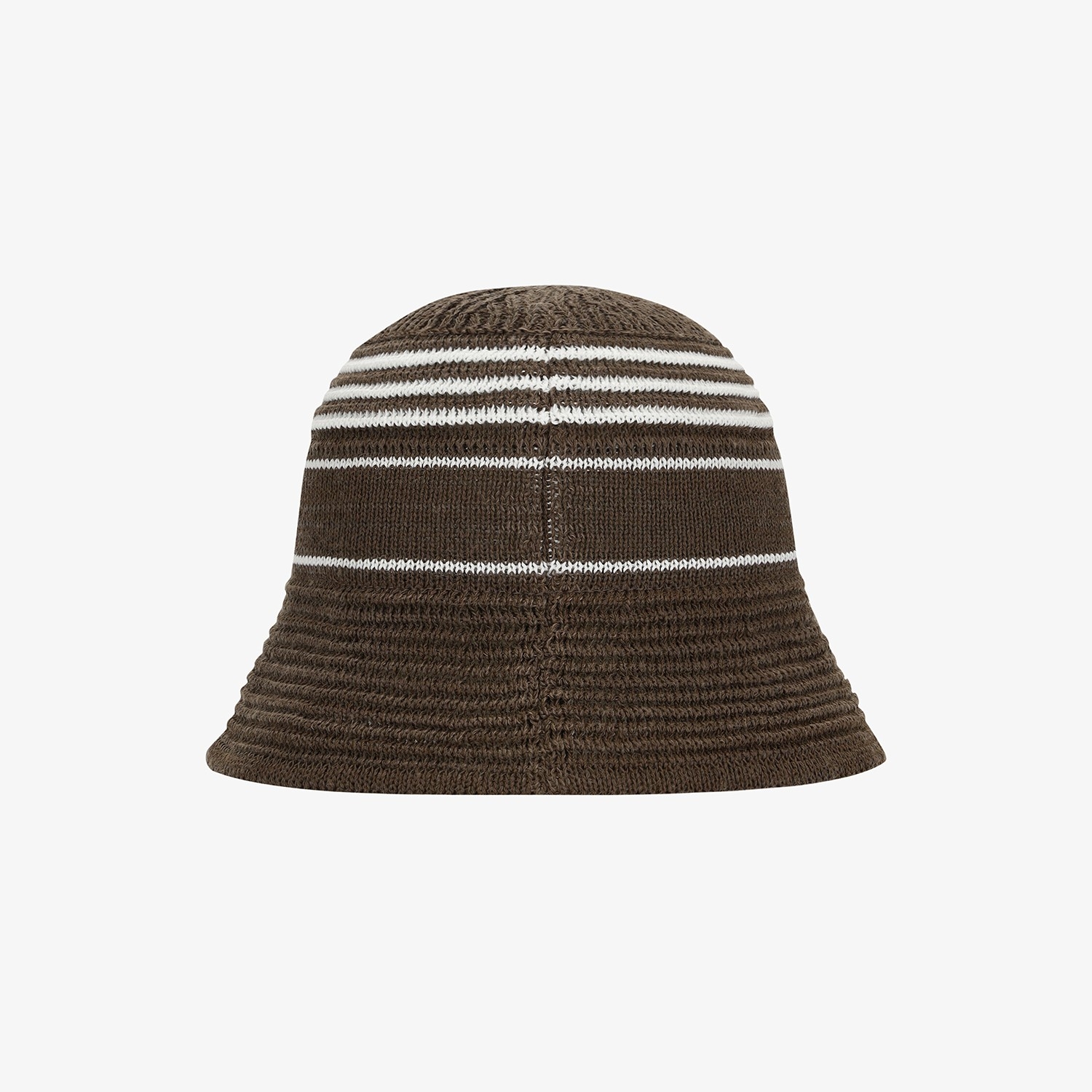 Mũ bucket len sọc chữ Southcape màu nâu đậm — ảnh 5