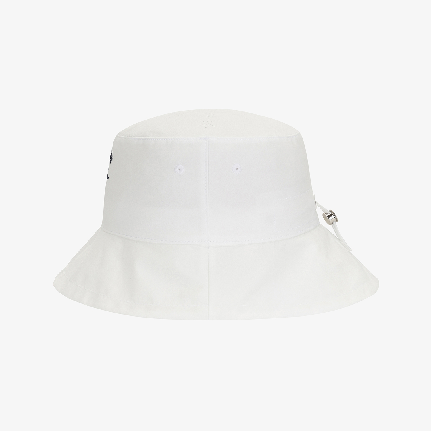 Mũ golf nữ vành rộng màu trắng logo chữ Southcape — ảnh 4