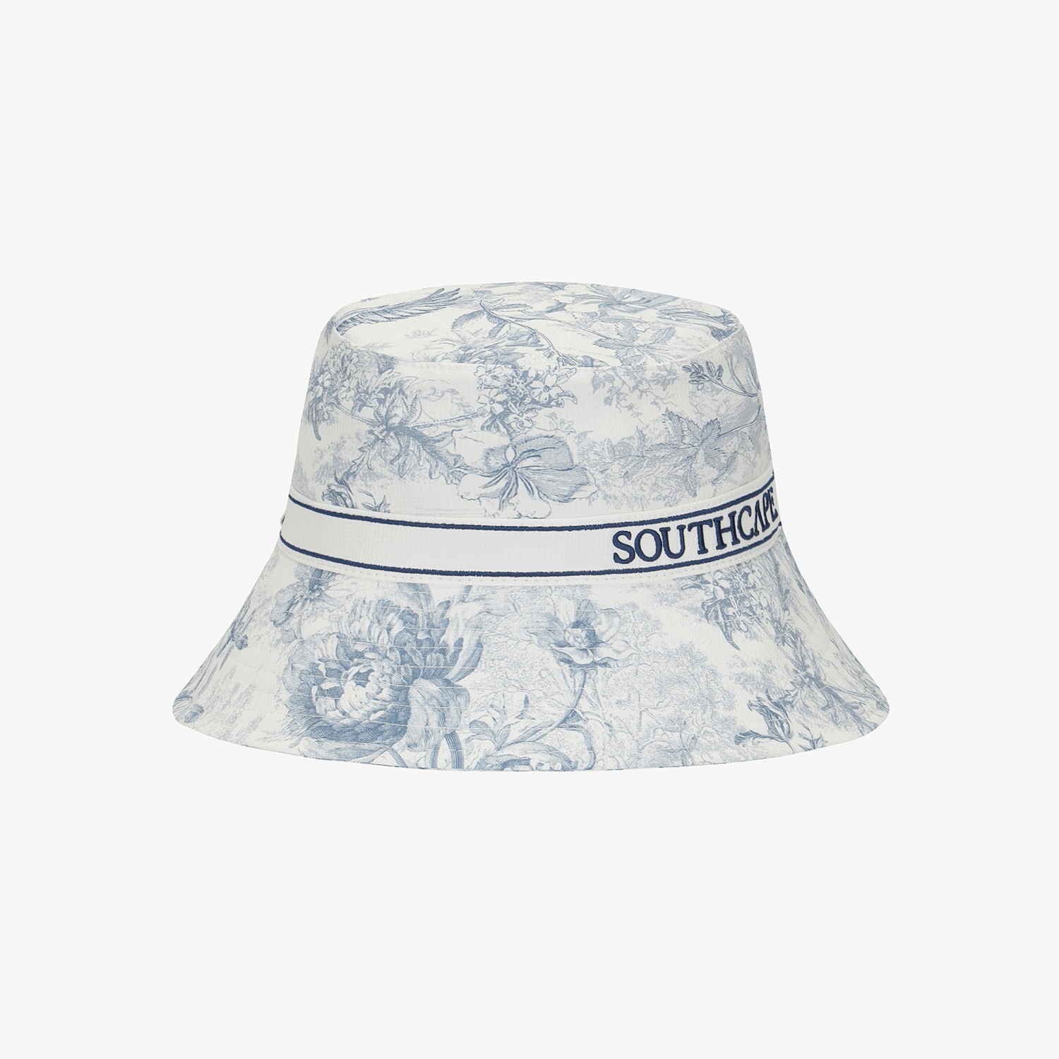 Mũ golf nữ họa tiết hoa xanh navy — ảnh 2
