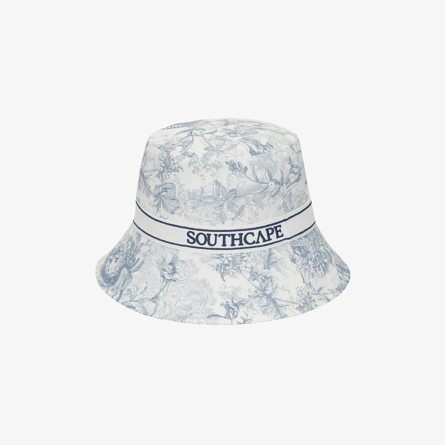 Mũ golf nữ họa tiết hoa xanh navy — ảnh 3