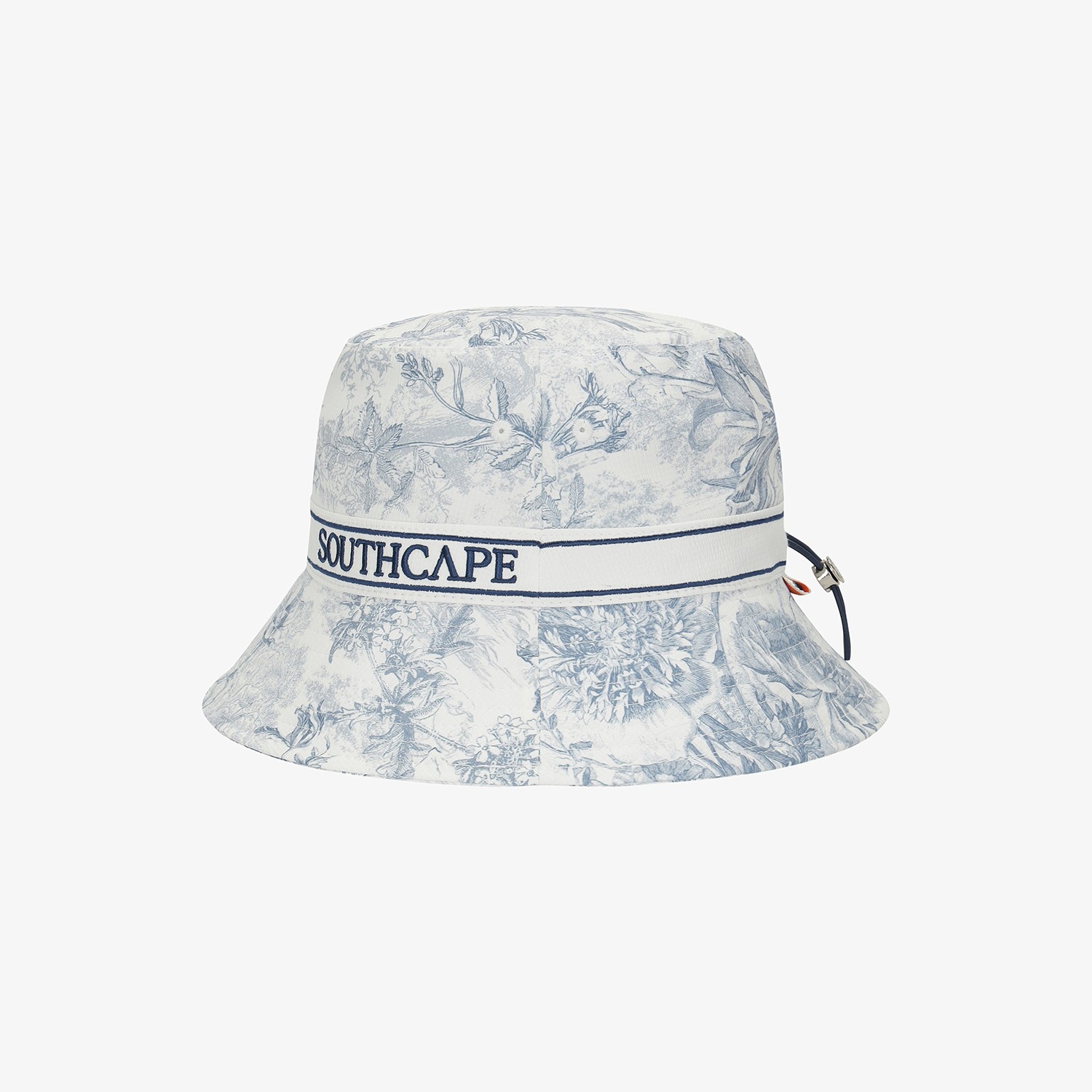 Mũ golf nữ họa tiết hoa xanh navy — ảnh 4