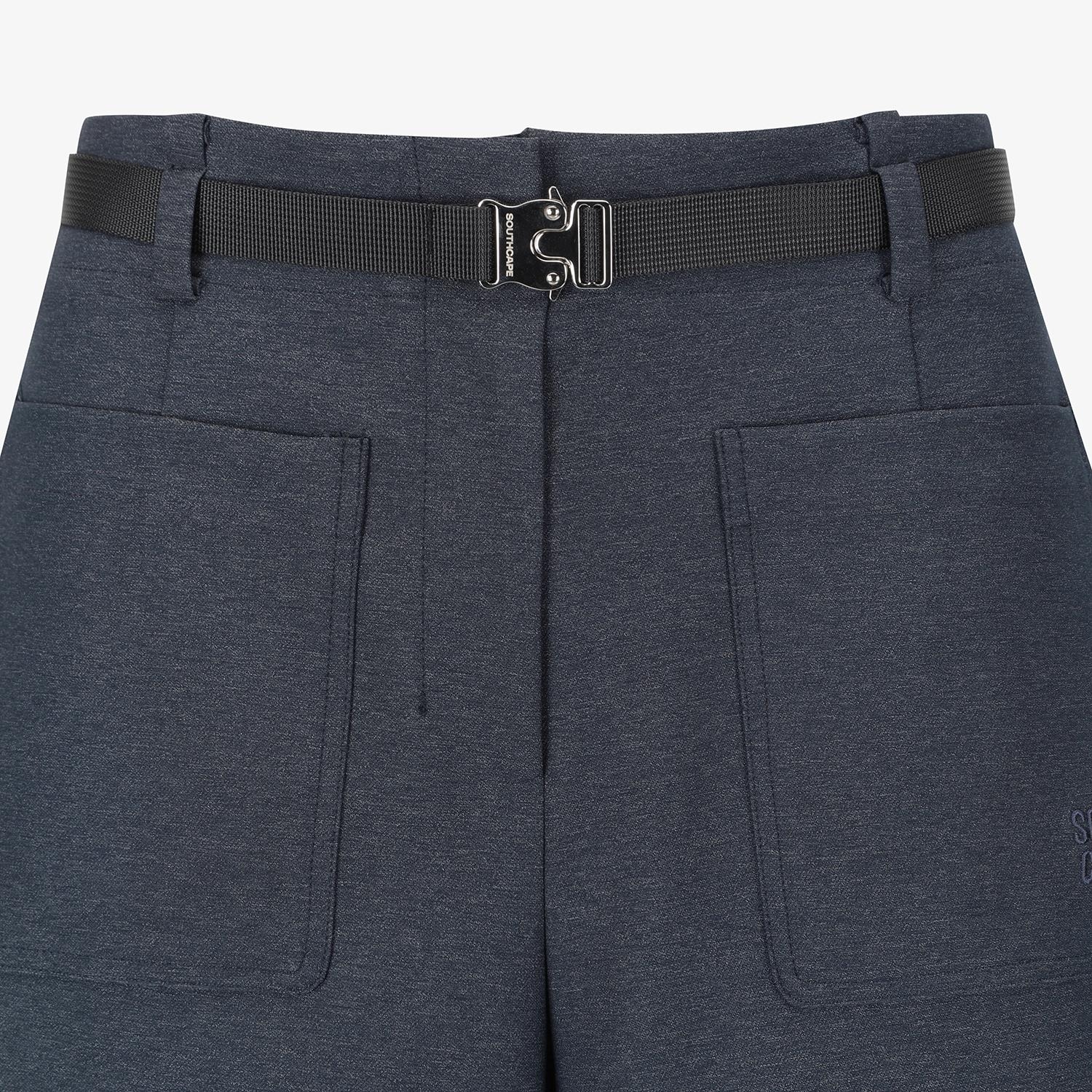 Quần golf nữ ống rộng màu xanh navy — ảnh 4