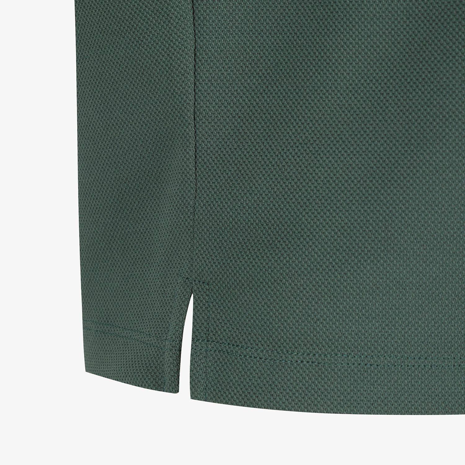 Áo golf nữ cổ bẻ phối trắng màu kaki đậm — ảnh 6