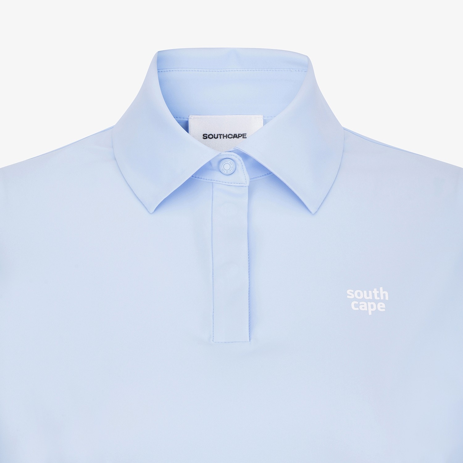 Áo golf nữ cổ bẻ tay ngắn màu xanh sky — ảnh 4