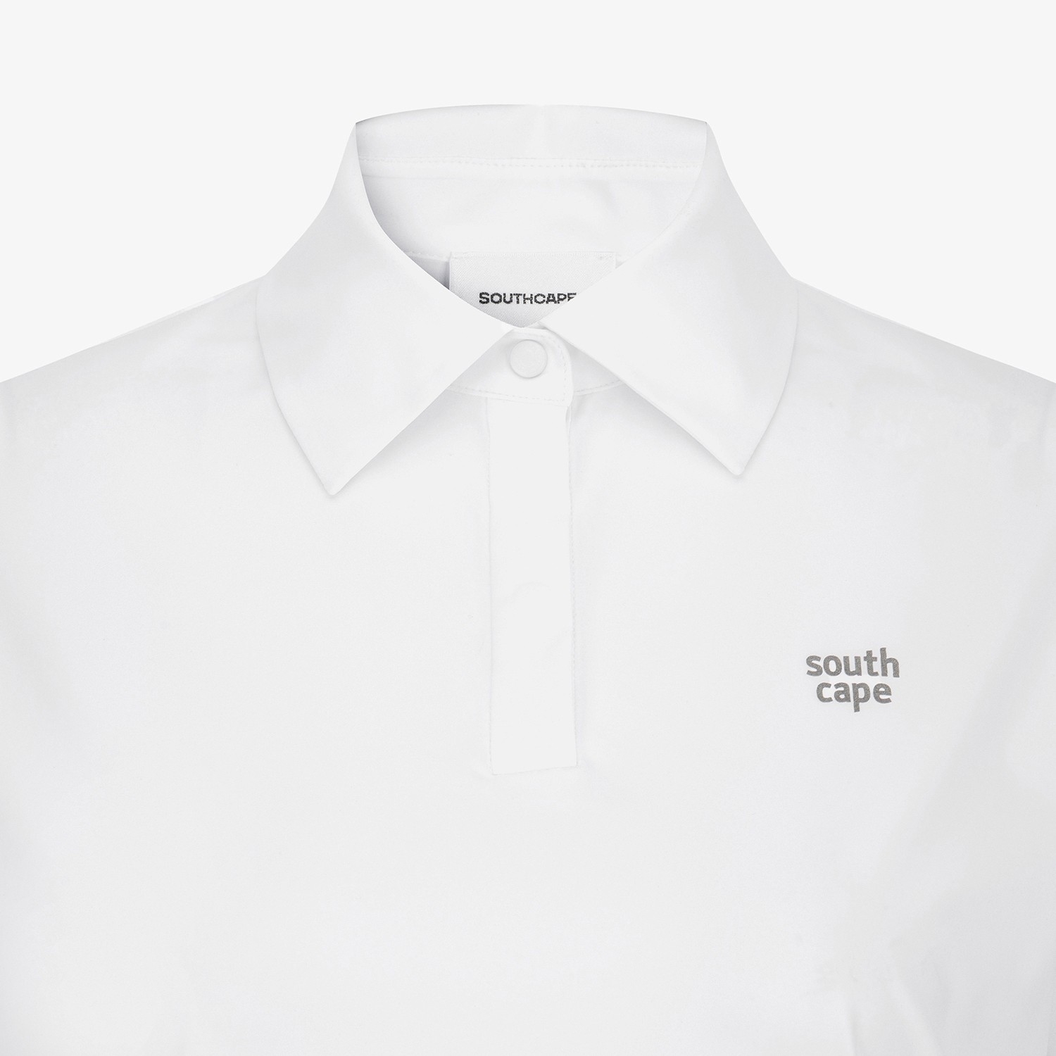 Áo golf nữ cổ bẻ tay ngắn màu trắng — ảnh 4
