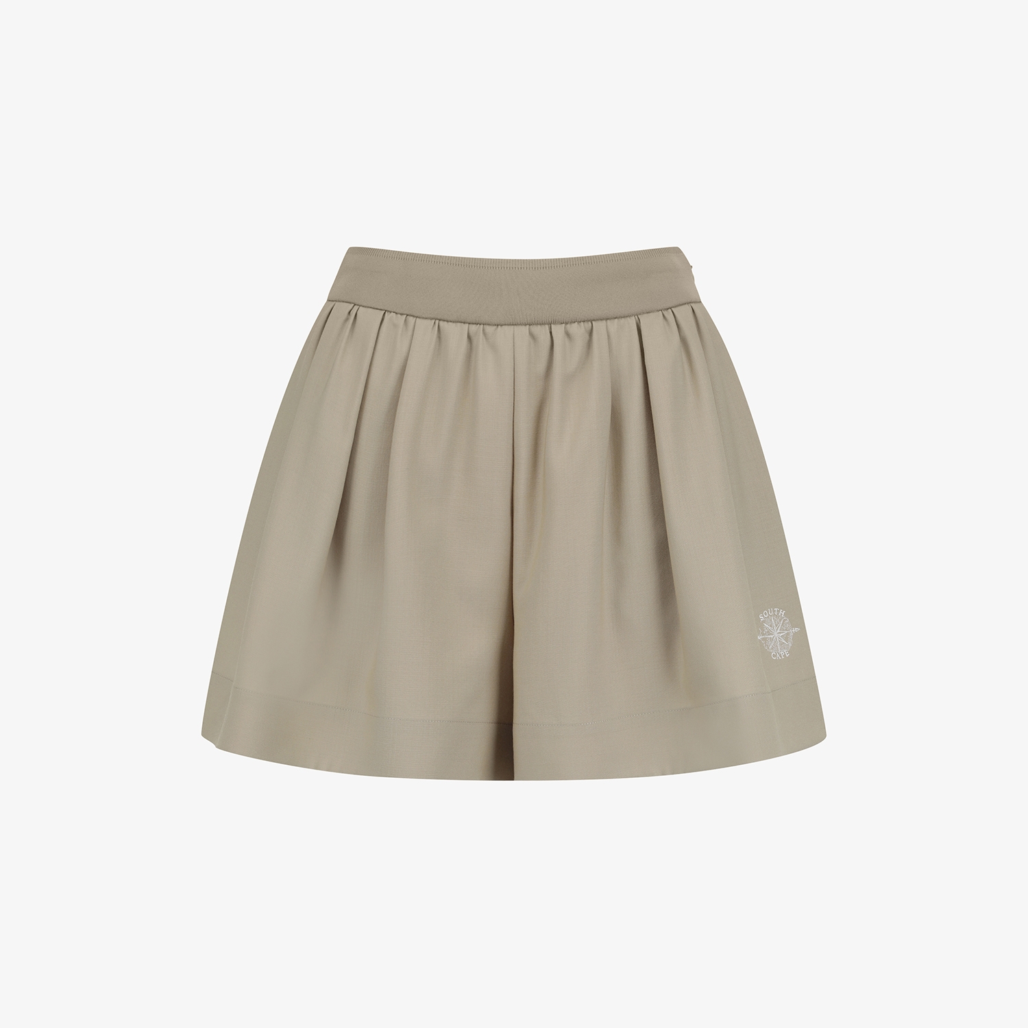 Váy golf nữ xếp ly màu be — ảnh 2
