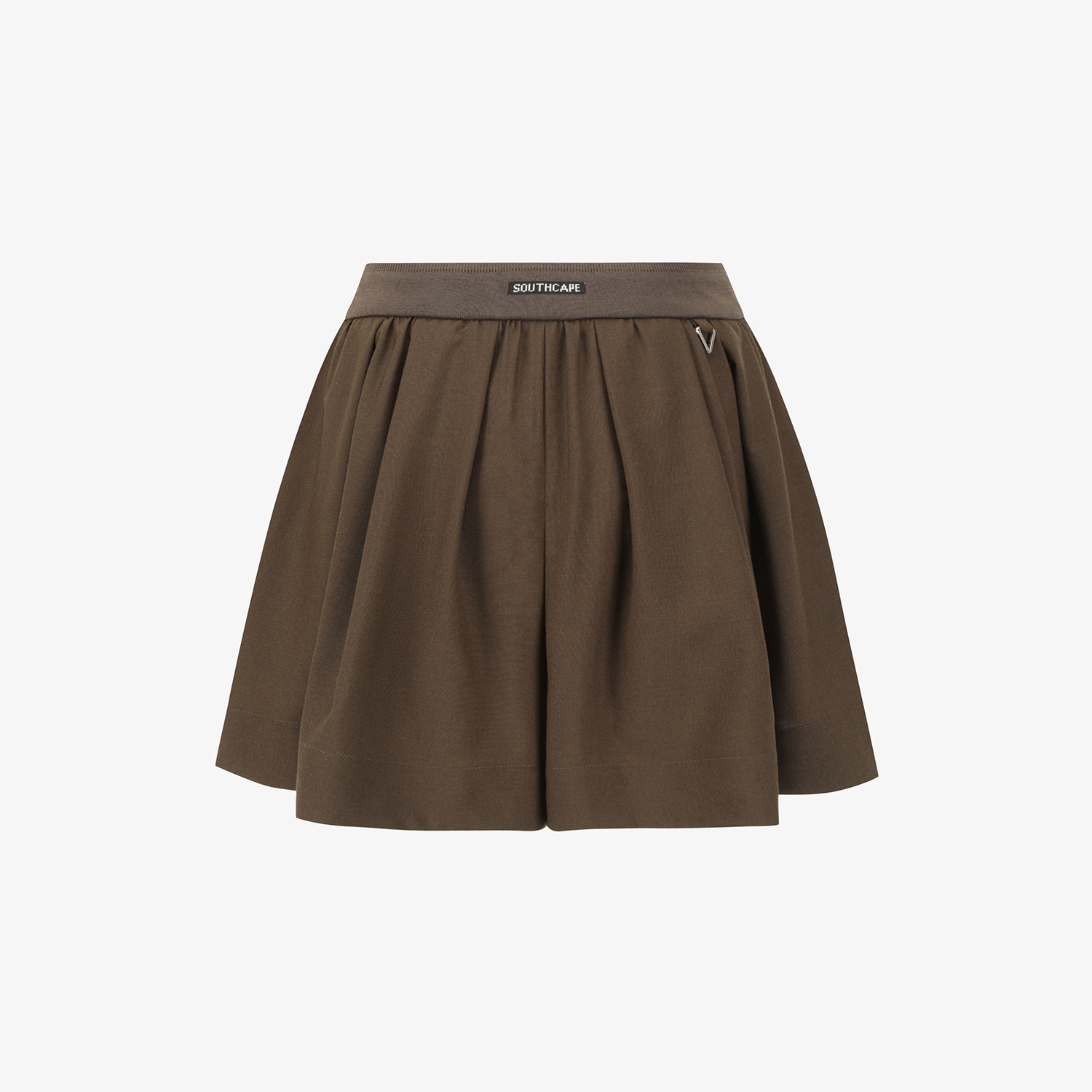Váy golf nữ xếp ly màu nâu — ảnh 3