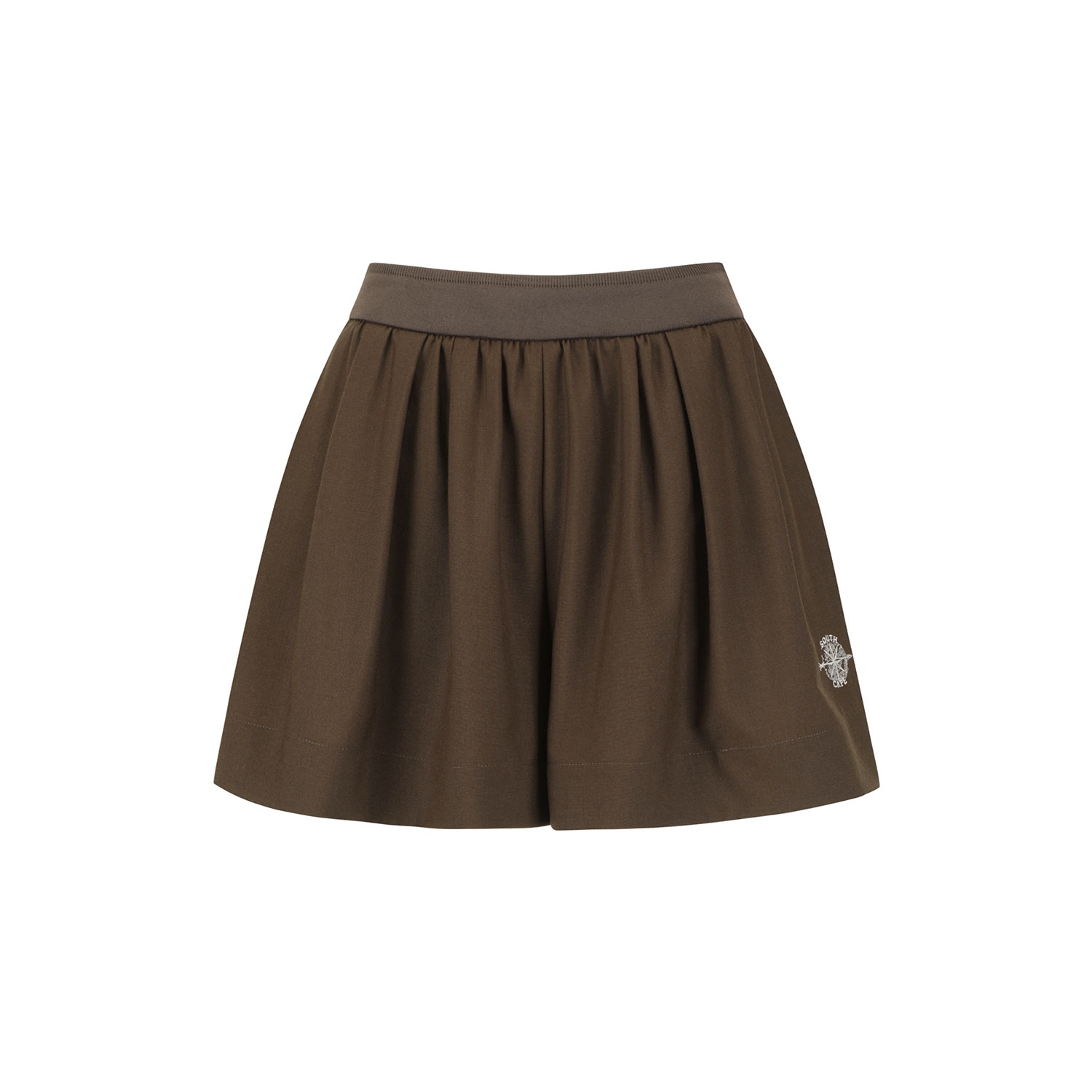 Váy golf nữ xếp ly màu nâu — ảnh 2