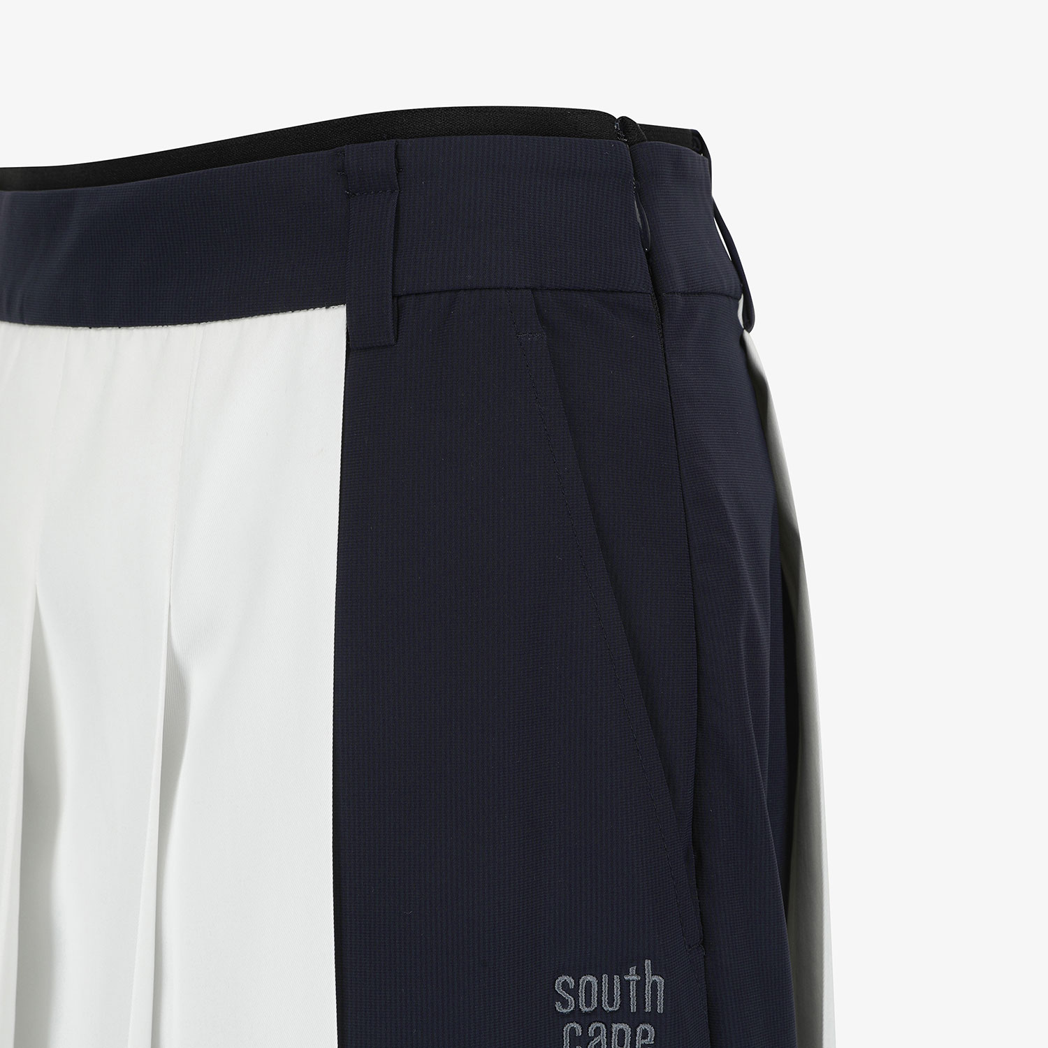 Chân váy golf nữ xếp ly phối xanh navy đậm — ảnh 5