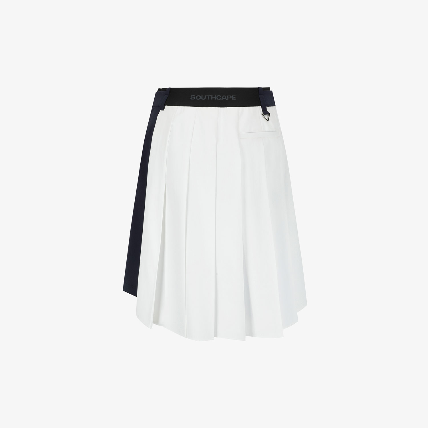 Chân váy golf nữ xếp ly phối xanh navy đậm — ảnh 3