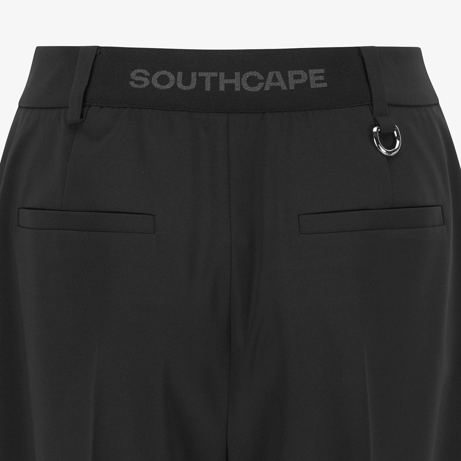 Quần golf nữ xếp ly ống rộng màu xanh navy đậm — ảnh 6
