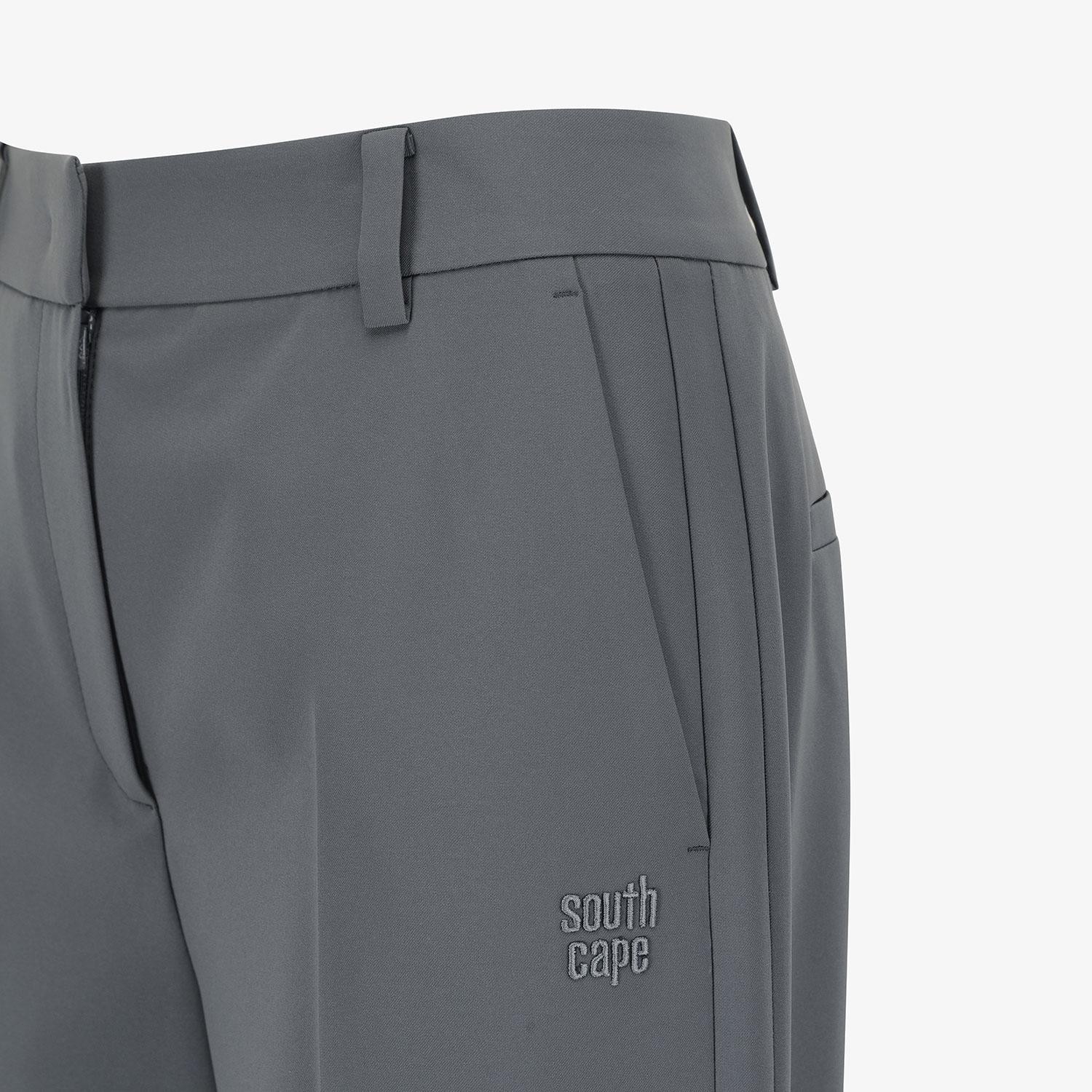 Quần golf nữ ống suông màu xám đậm — ảnh 5