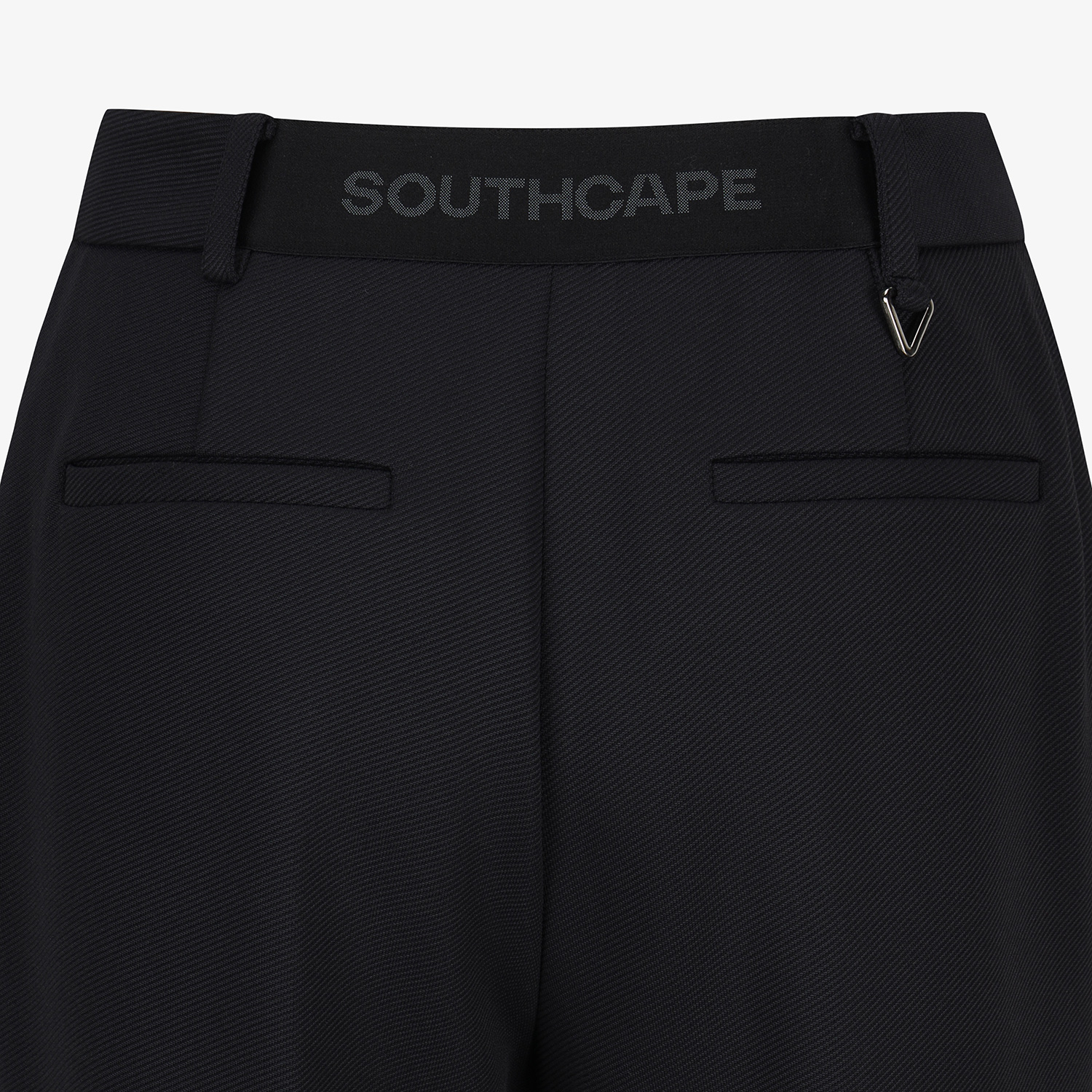 Quần golf nữ dáng suông màu đen — ảnh 6