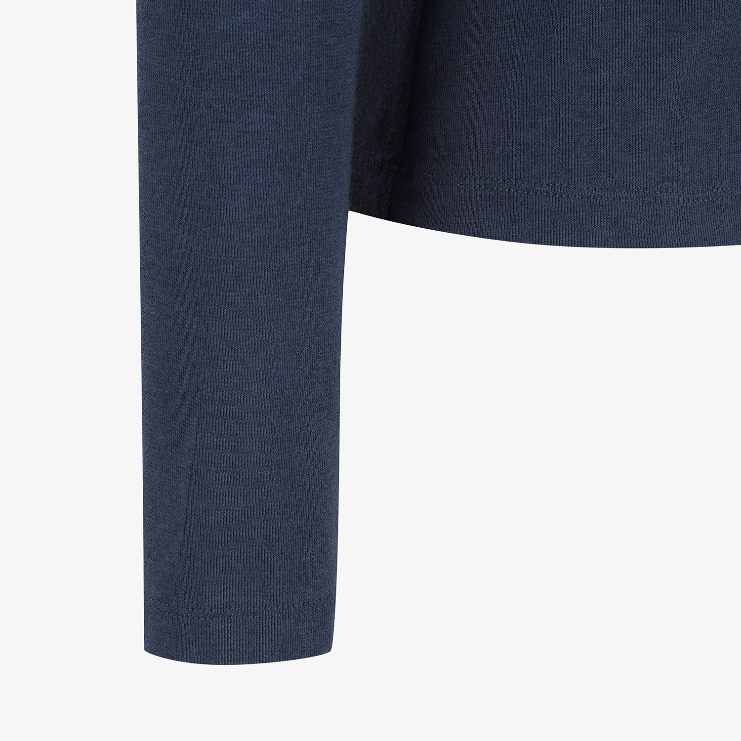 Áo golf nữ tay dài phối cổ cao trắng xanh navy — ảnh 5