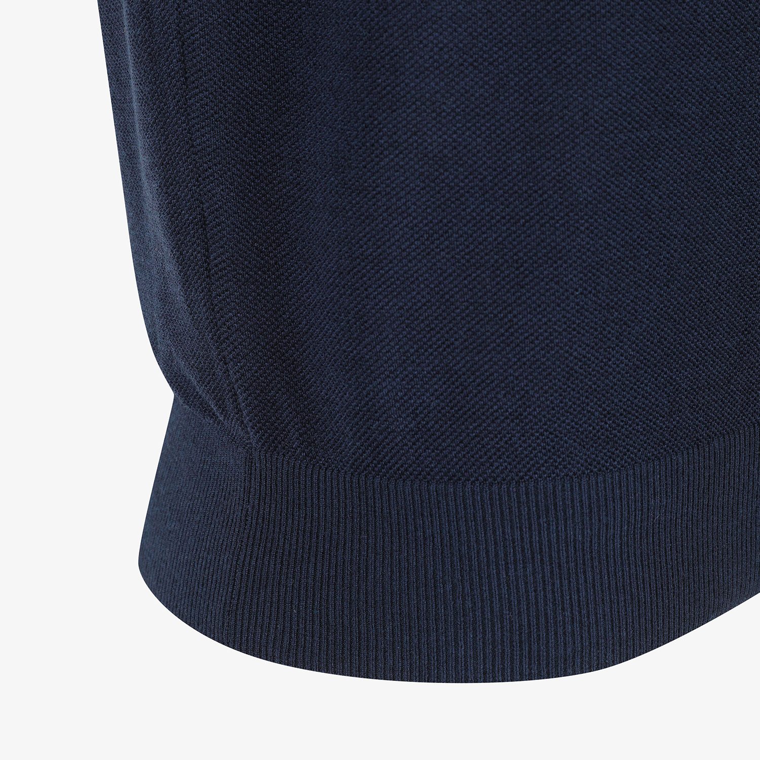 Áo knit golf nữ tay ngắn màu xanh navy — ảnh 6