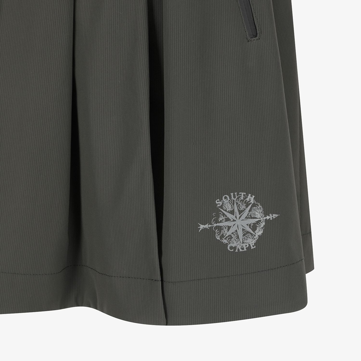 Váy golf nữ dáng xòe màu xám đậm — ảnh 5