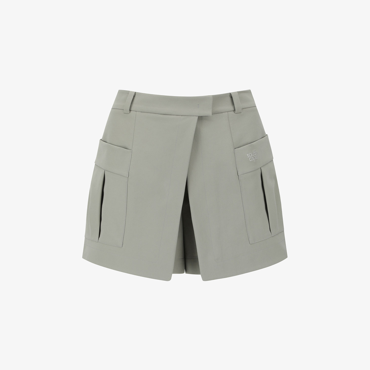 Váy golf nữ kiểu túi hộp màu kaki nhạt — ảnh 2