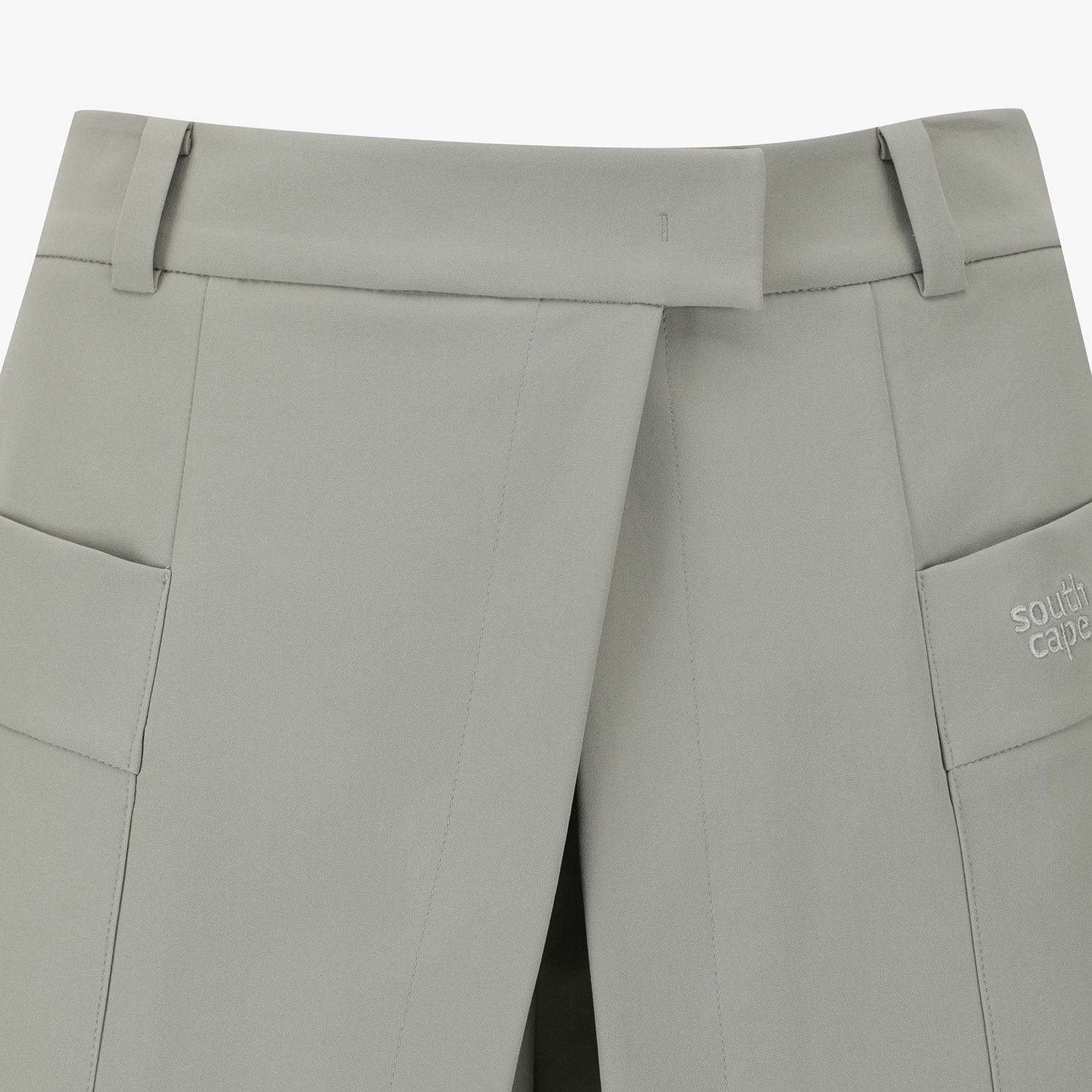 Váy golf nữ kiểu túi hộp màu kaki nhạt — ảnh 5