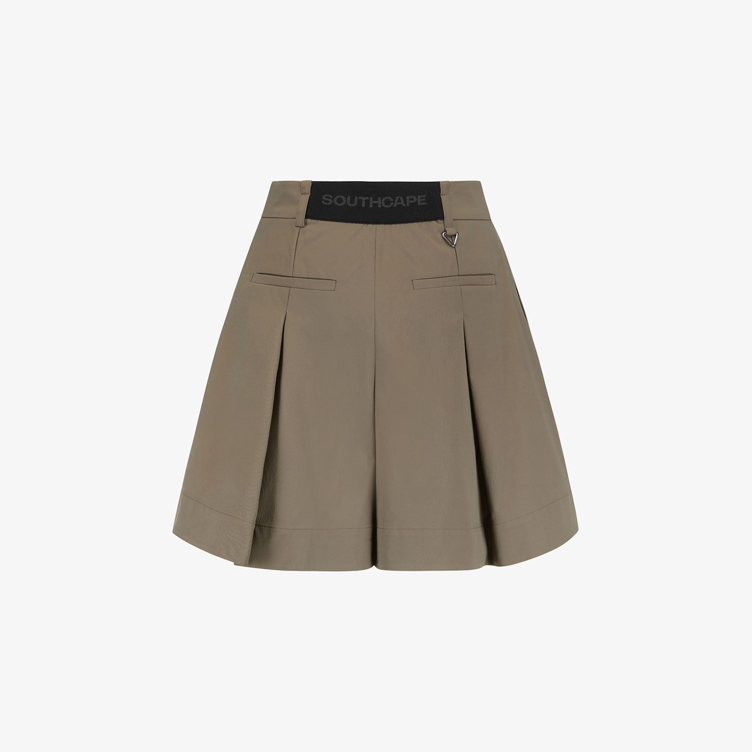 Quần golf nữ dáng suông màu kaki — ảnh 3