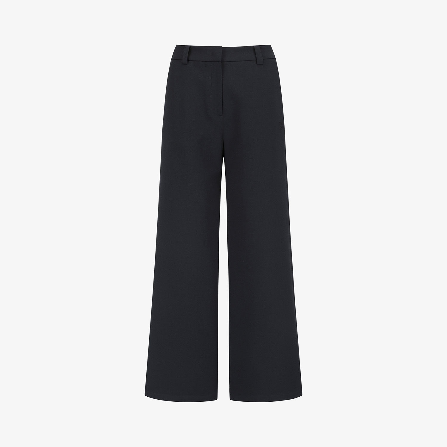 Quần golf nữ ống rộng màu xanh navy đậm thương hiệu Southcape