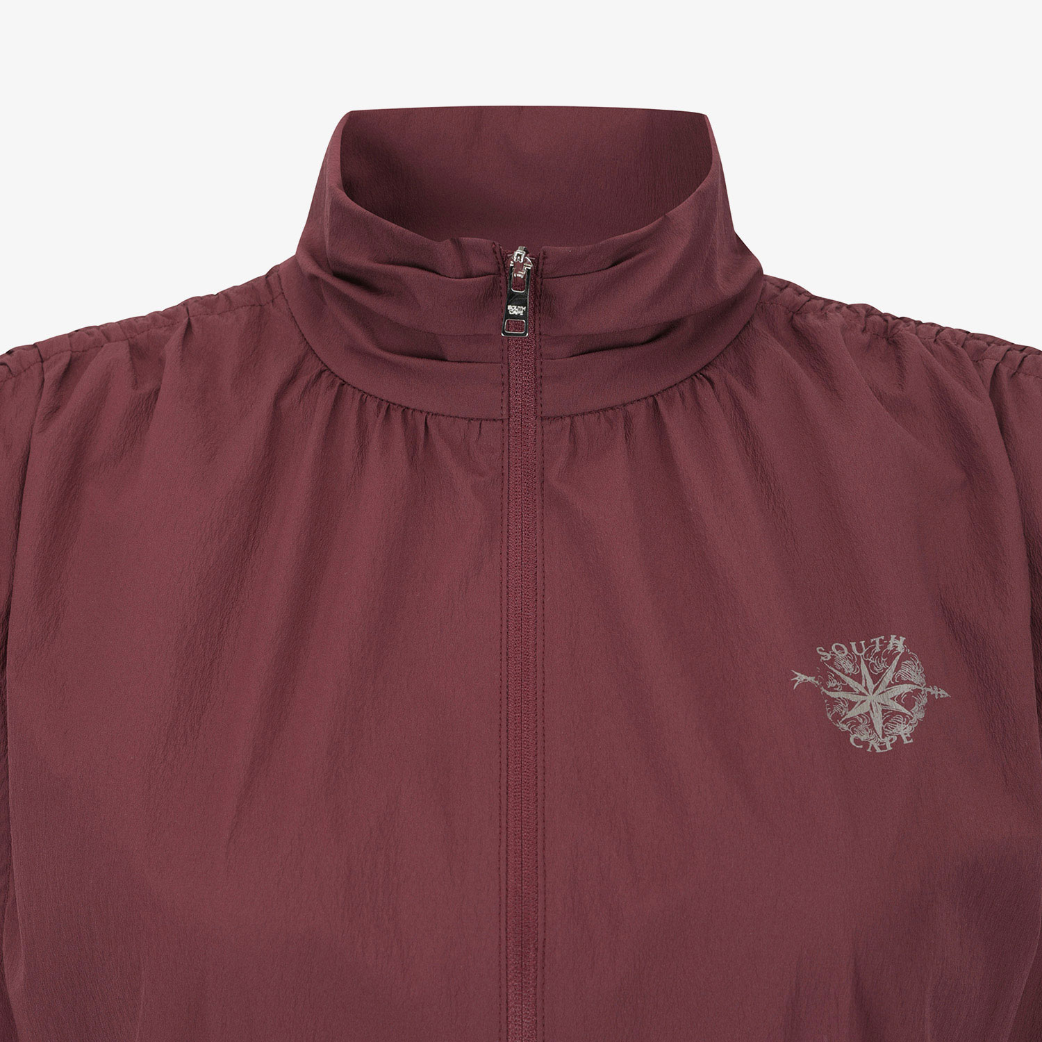 Áo vest golf nữ không tay màu đỏ rượu vang — ảnh 4