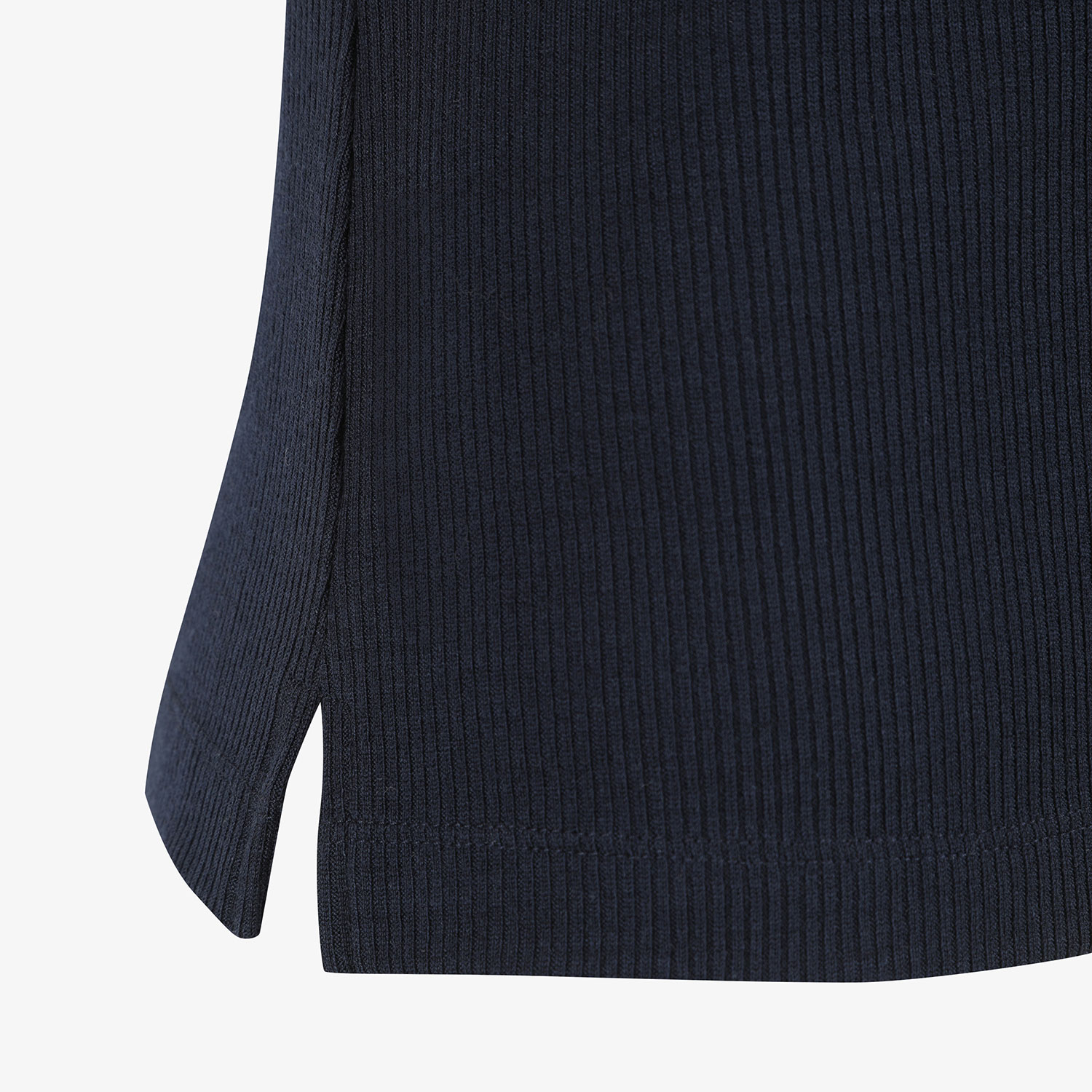 Áo golf nữ tay dài cổ trắng màu xanh navy — ảnh 6