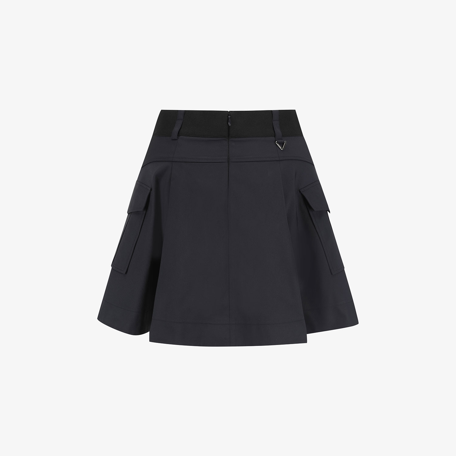 Váy golf nữ dáng xòe màu xanh navy đậm — ảnh 3