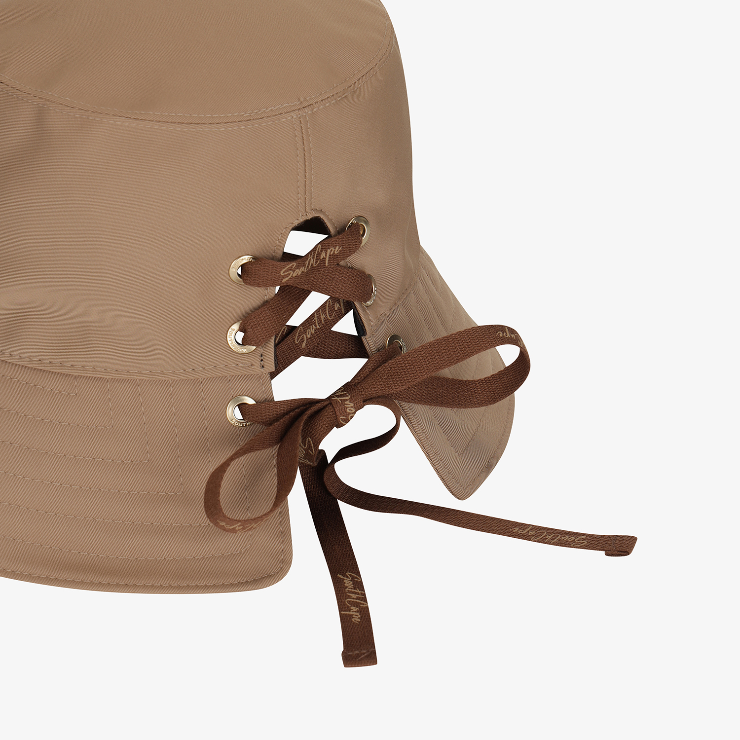 Mũ golf nữ dáng vành rộng màu be — ảnh 6
