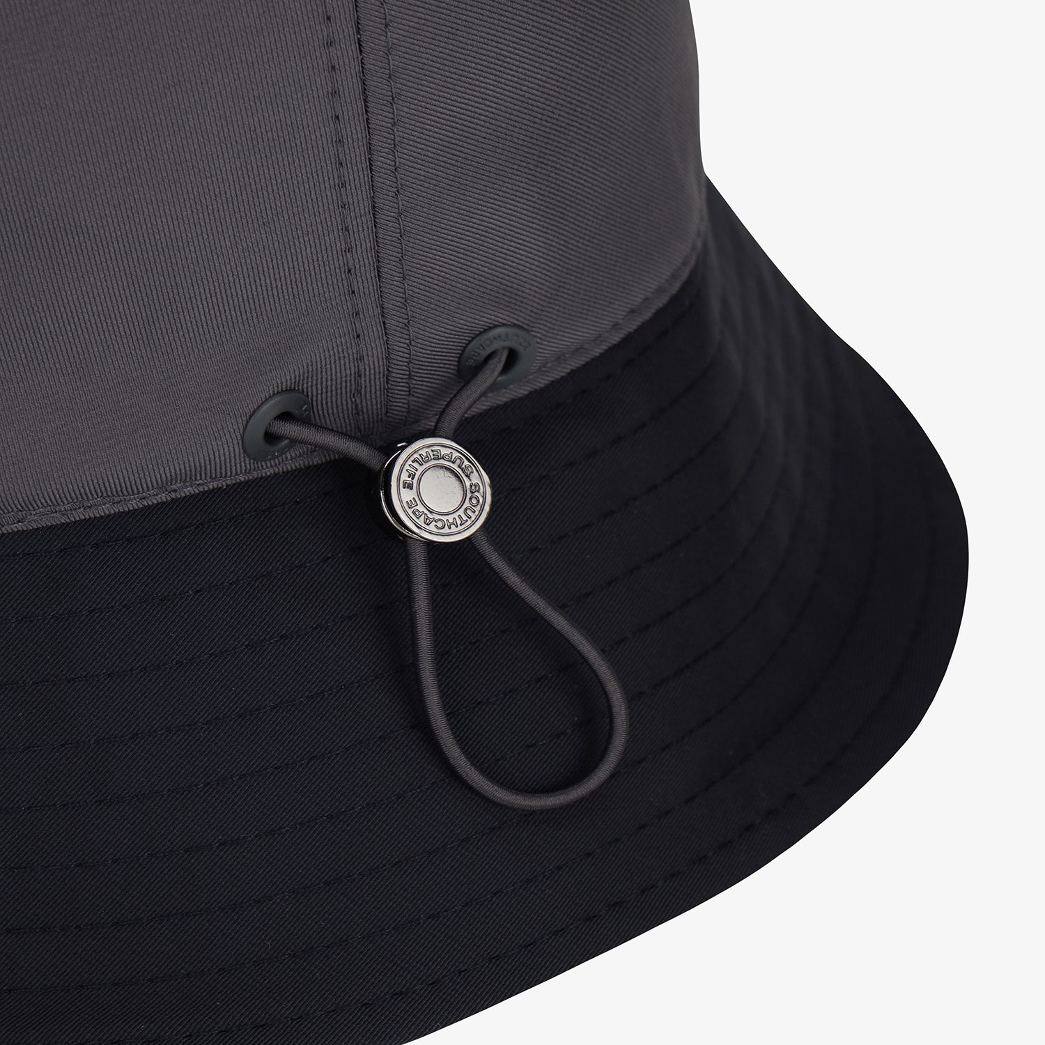 Mũ golf bucket nữ phối màu xám đen — ảnh 6