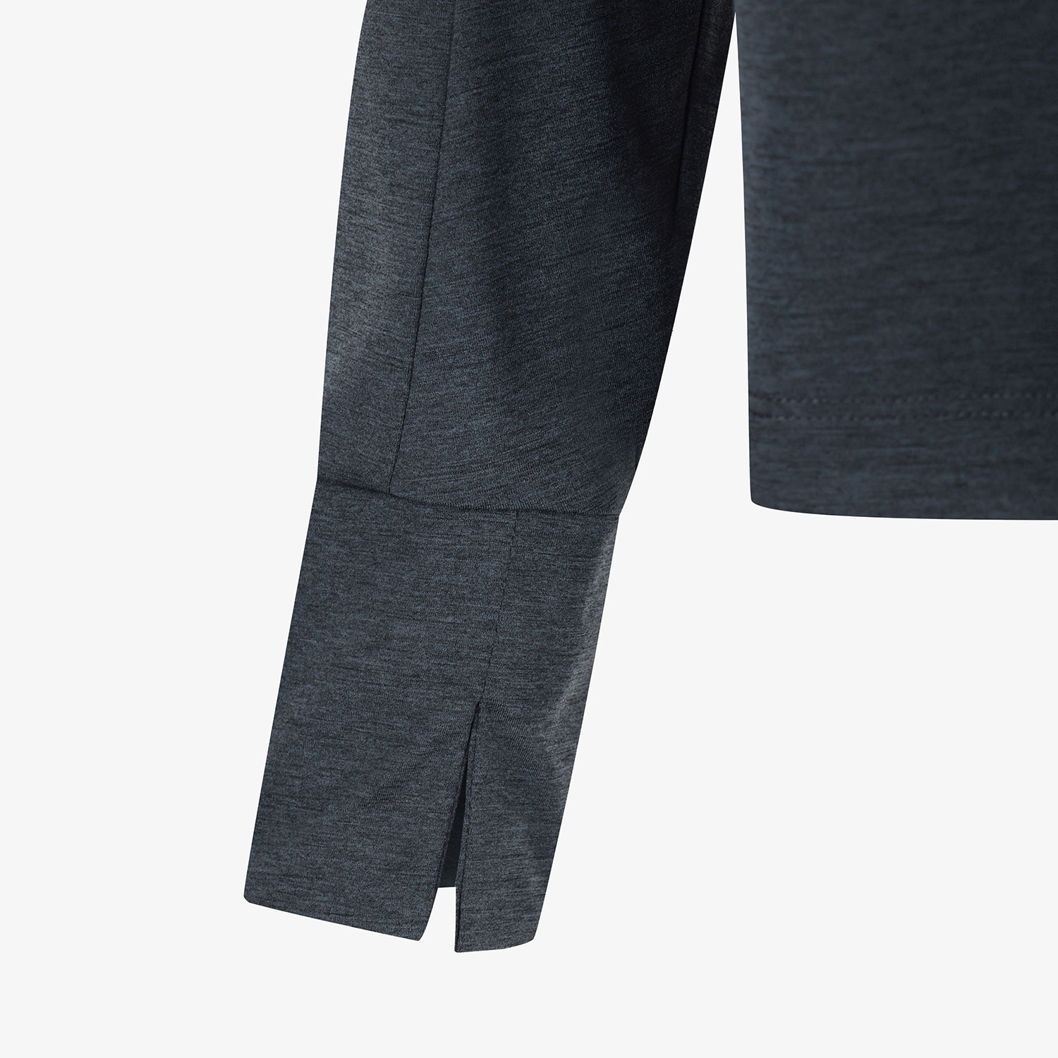 Áo golf nữ tay dài cổ bẻ trắng màu xanh navy đậm — ảnh 5