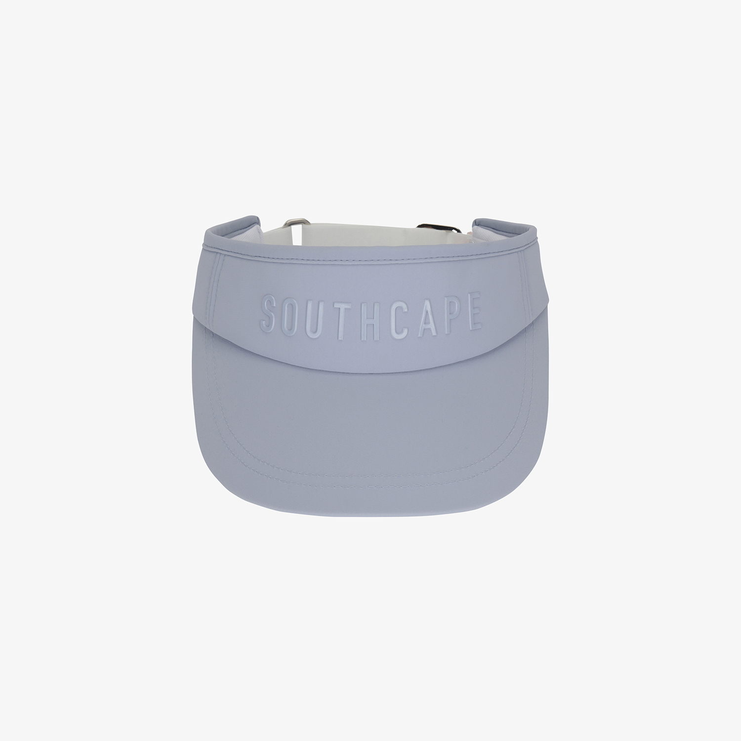 Mũ golf nữ kiểu visors màu xanh dương thương hiệu Southcape thể hiện logo nổi bật