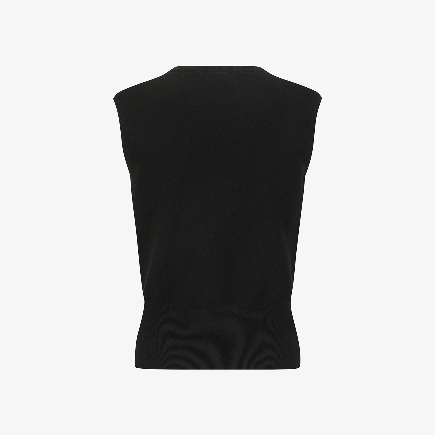 Áo vest golf nữ dáng suông màu đen — ảnh 3