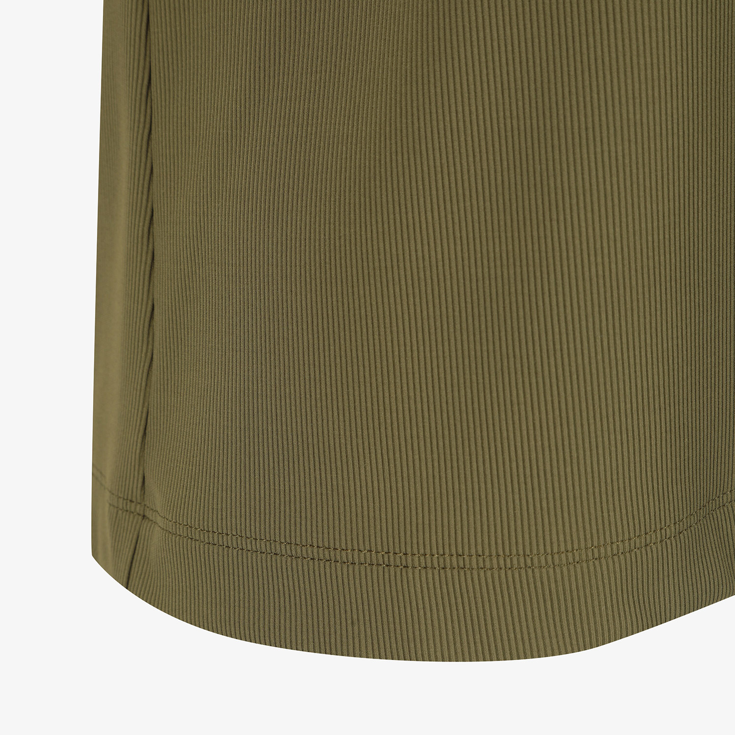 Áo golf nữ cổ lọ bèo tay dài màu kaki — ảnh 6