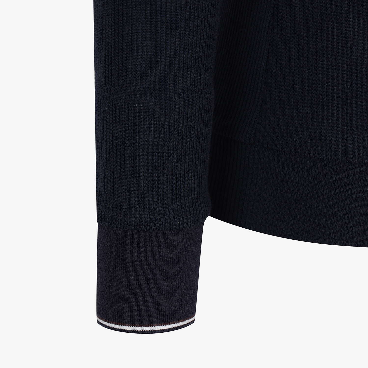 Áo golf nữ tay dài cổ bẻ màu xanh navy — ảnh 5
