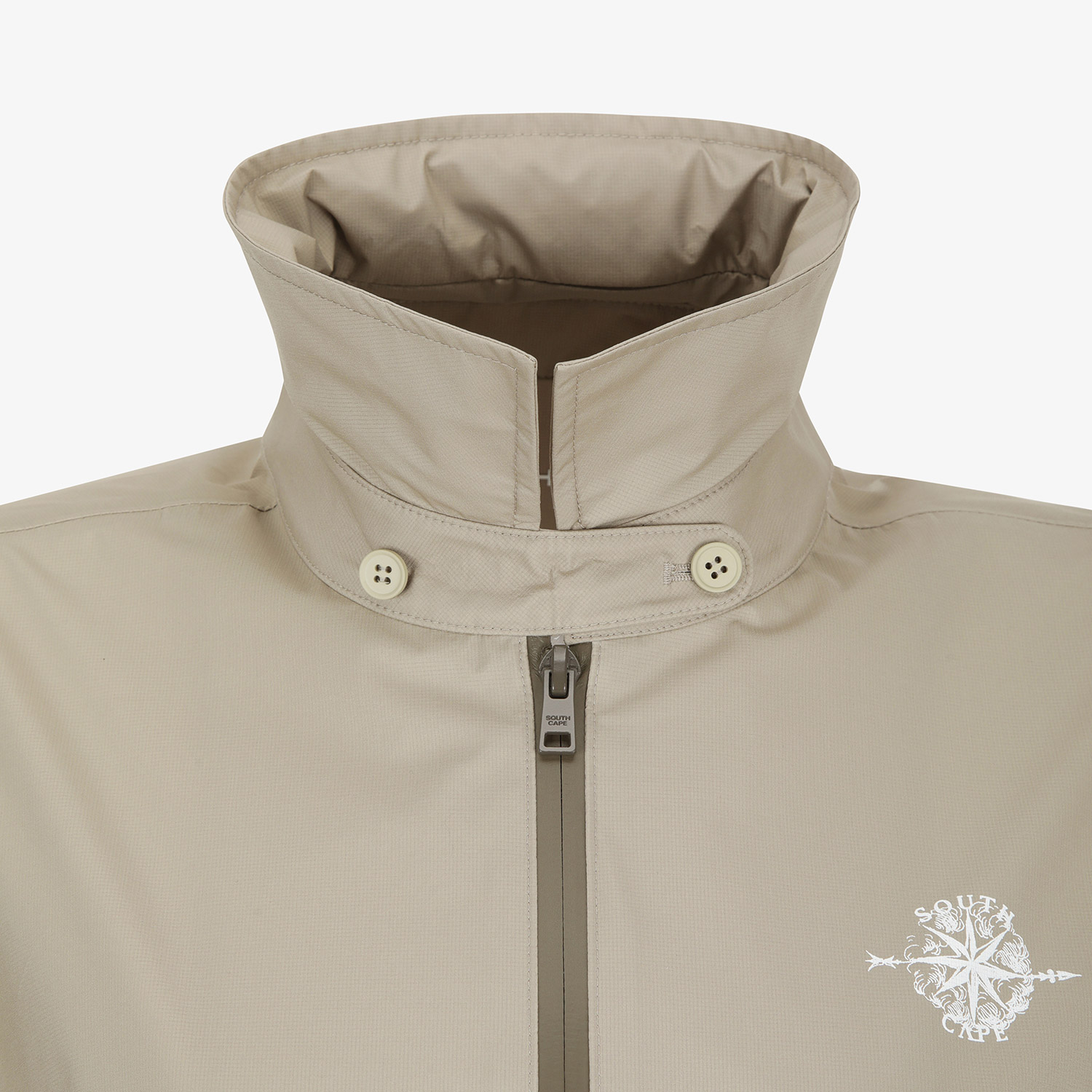 Áo khoác golf nữ dáng dài màu sepia — ảnh 6