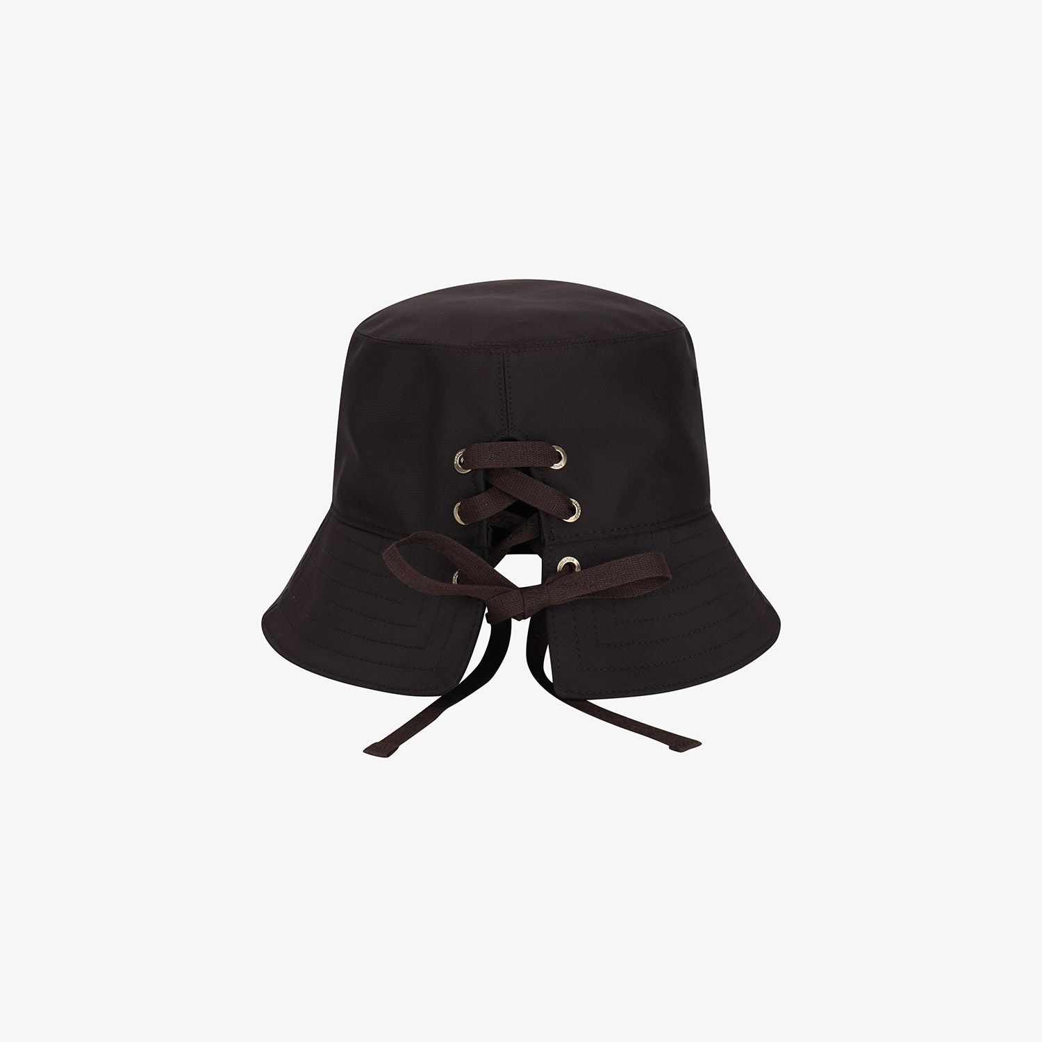Mũ golf nữ dáng bucket màu nâu đậm — ảnh 5
