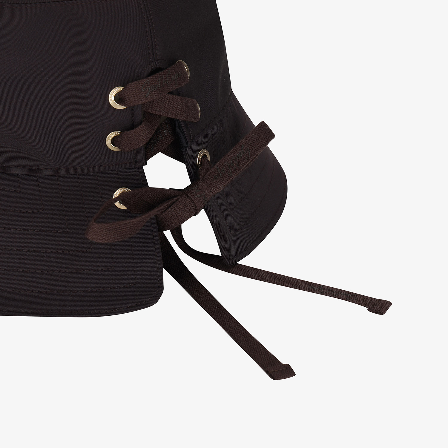 Mũ golf nữ dáng bucket màu nâu đậm — ảnh 6