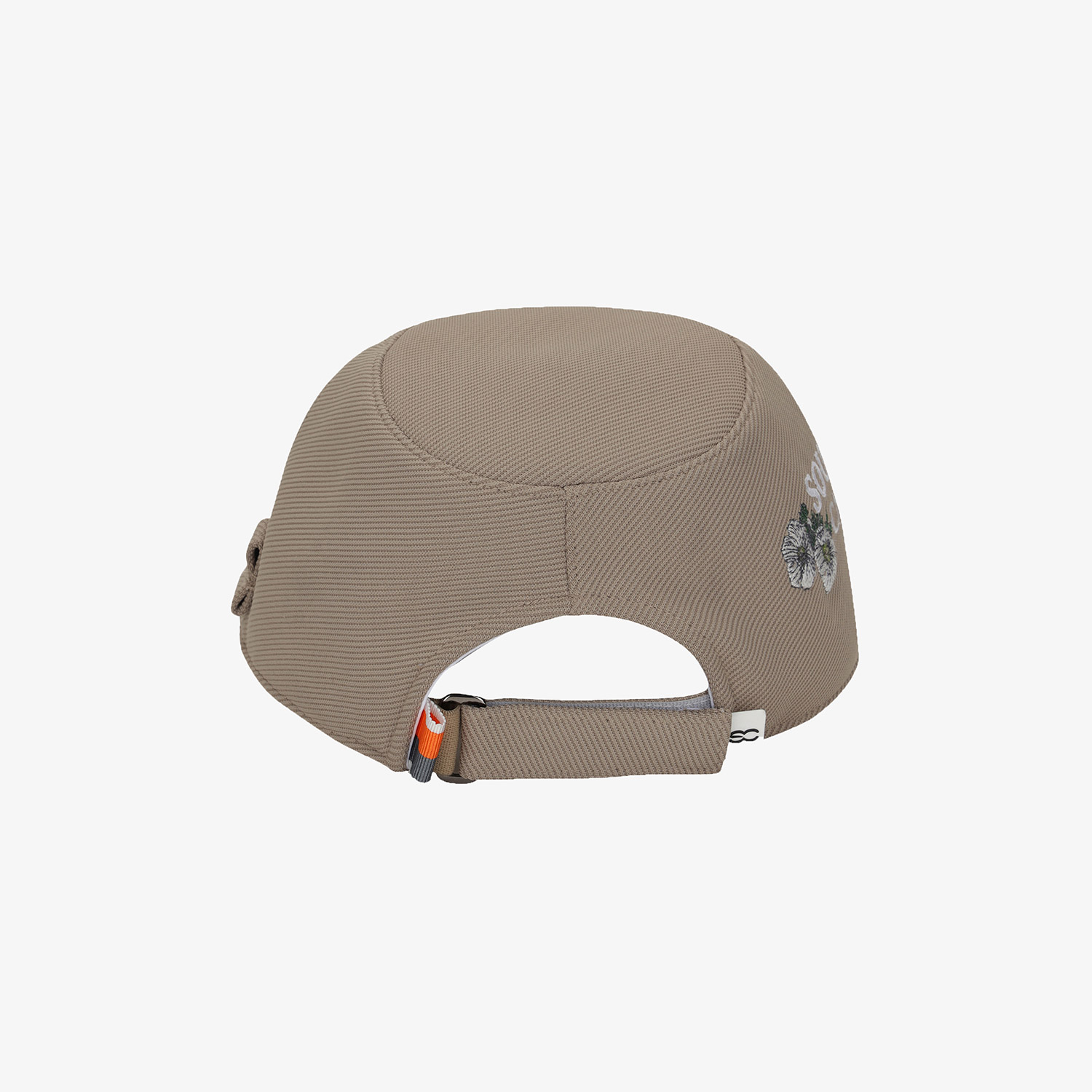 Mũ golf nữ màu be thêu hoa nhẹ nhàng — ảnh 5