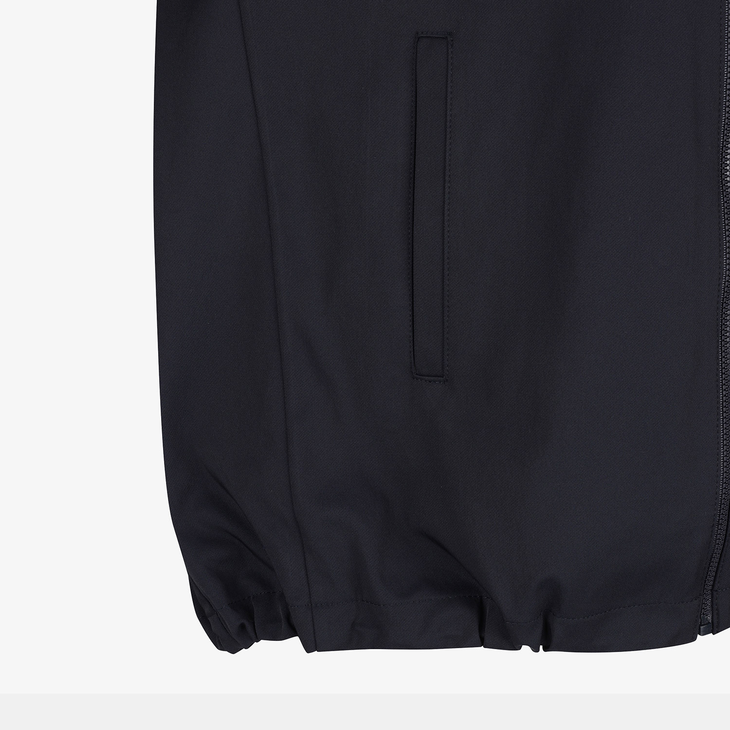 Áo khoác golf nữ dáng bomber cổ bẻ màu xanh navy đậm — ảnh 6