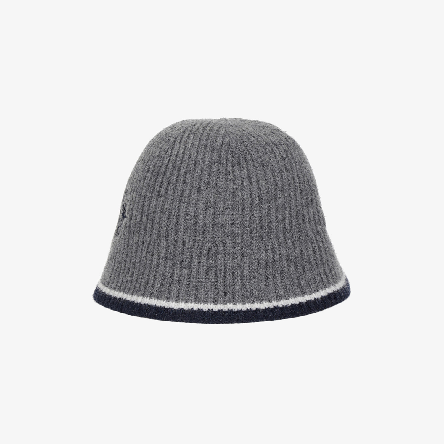 Áo knit golf nữ dáng nón màu xám — ảnh 4
