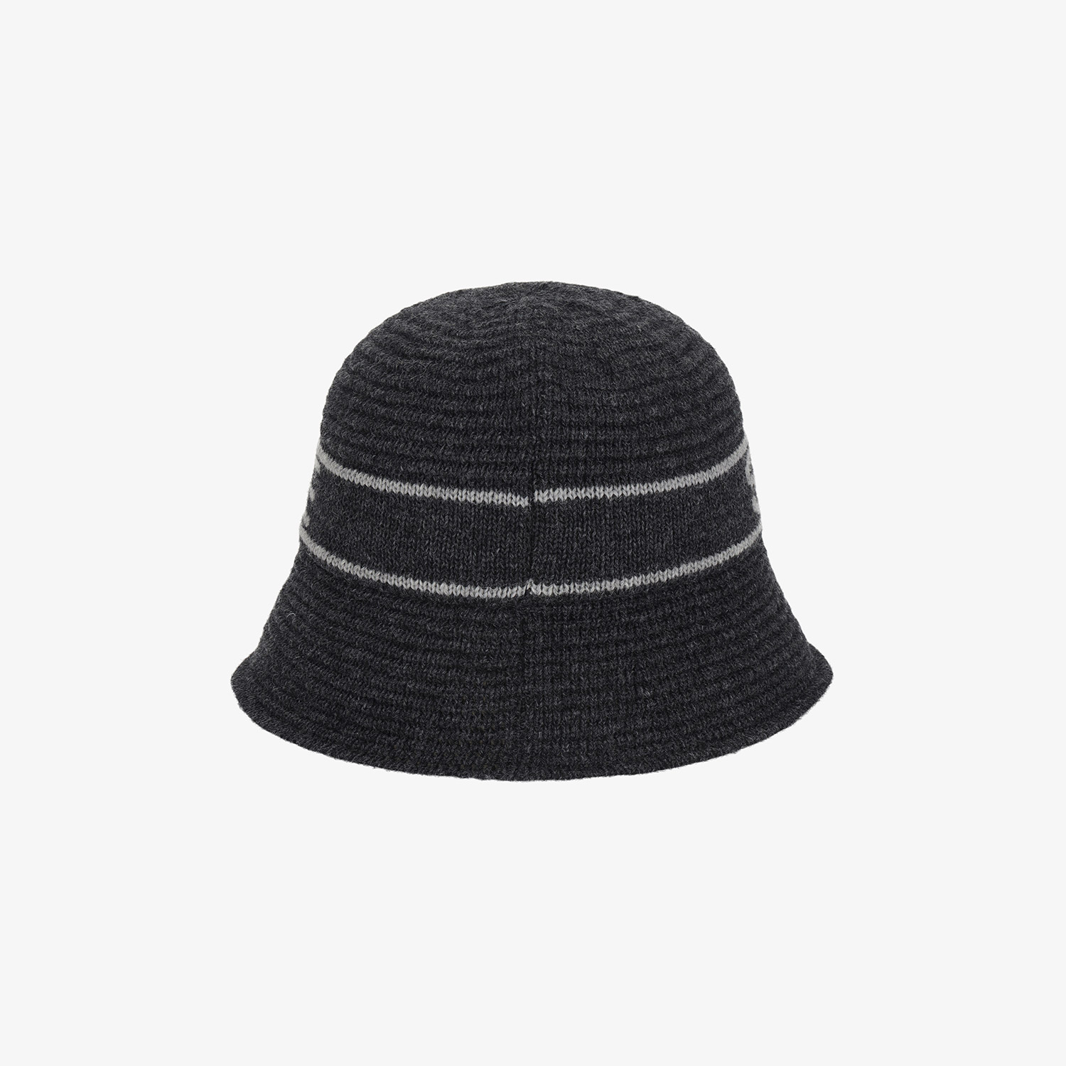 Áo knit golf nữ dáng cổ tròn màu xám đậm — ảnh 5