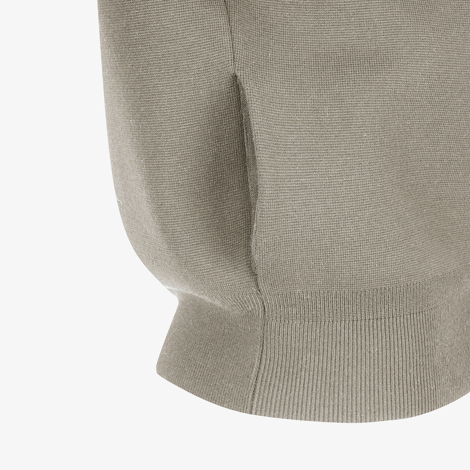 Áo khoác golf nữ kiểu jumper có mũ màu be nhạt — ảnh 6