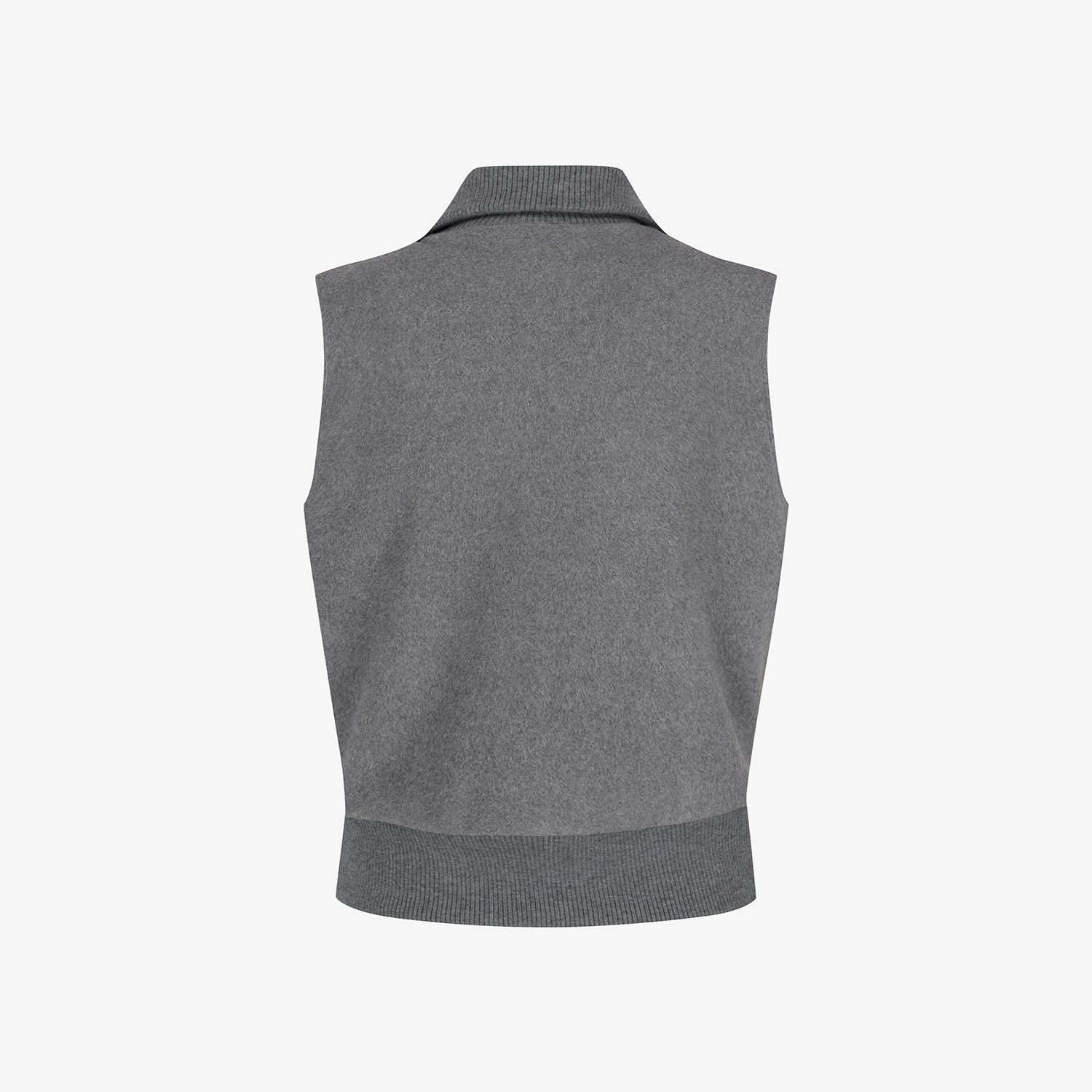 Áo vest golf nữ kiểu không tay màu xám — ảnh 3