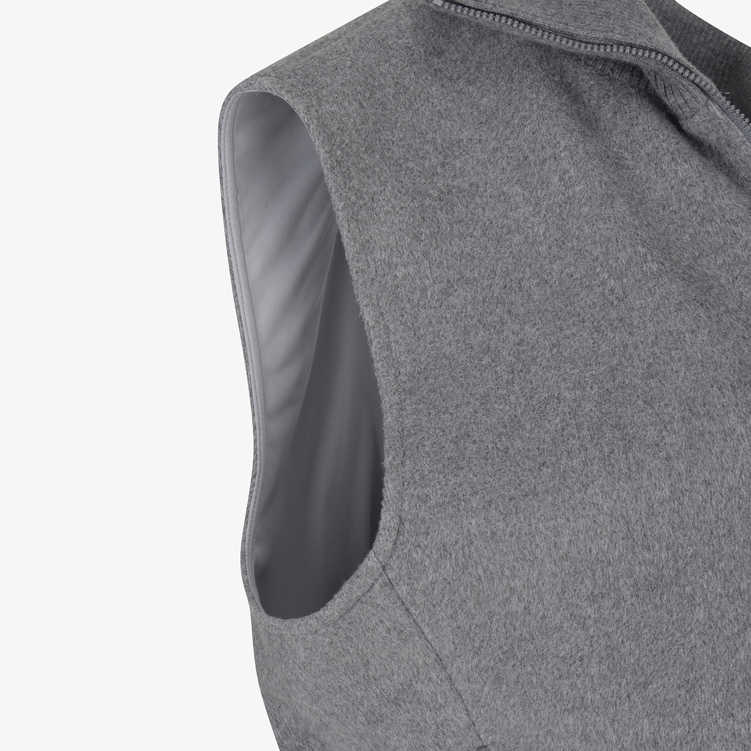 Áo vest golf nữ kiểu không tay màu xám — ảnh 5
