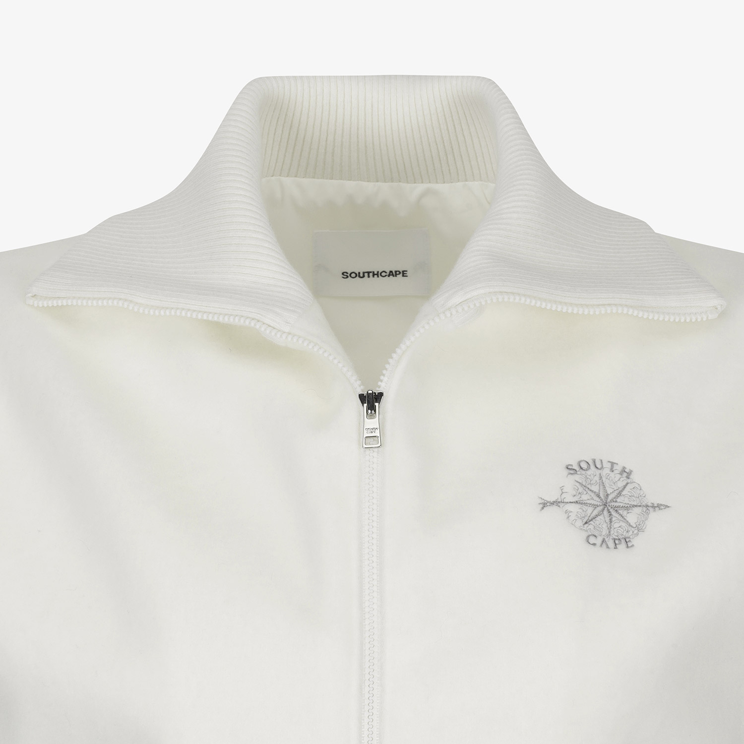 Áo vest golf nữ cổ trụ không tay màu trắng — ảnh 4